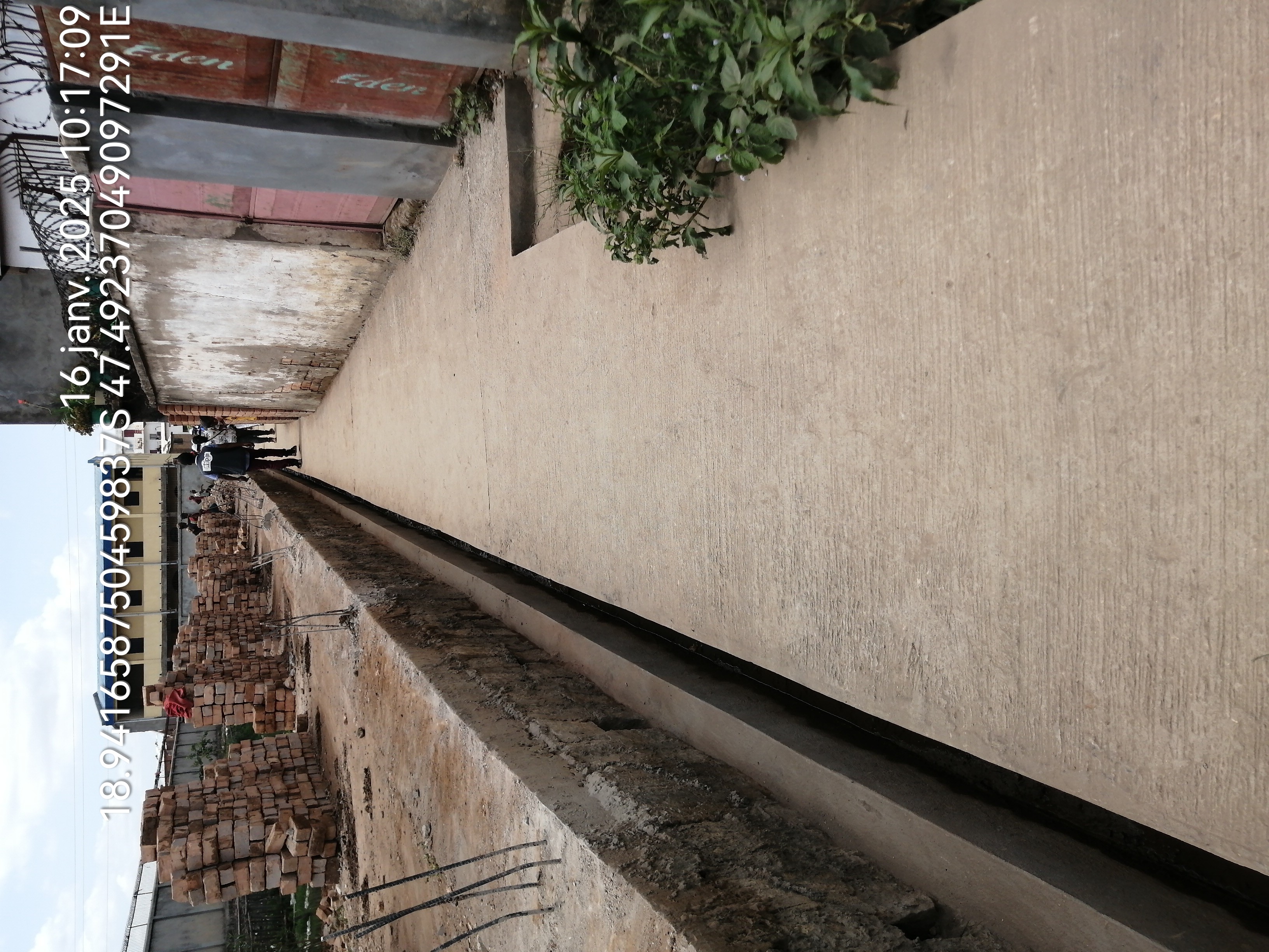 Image chantier après