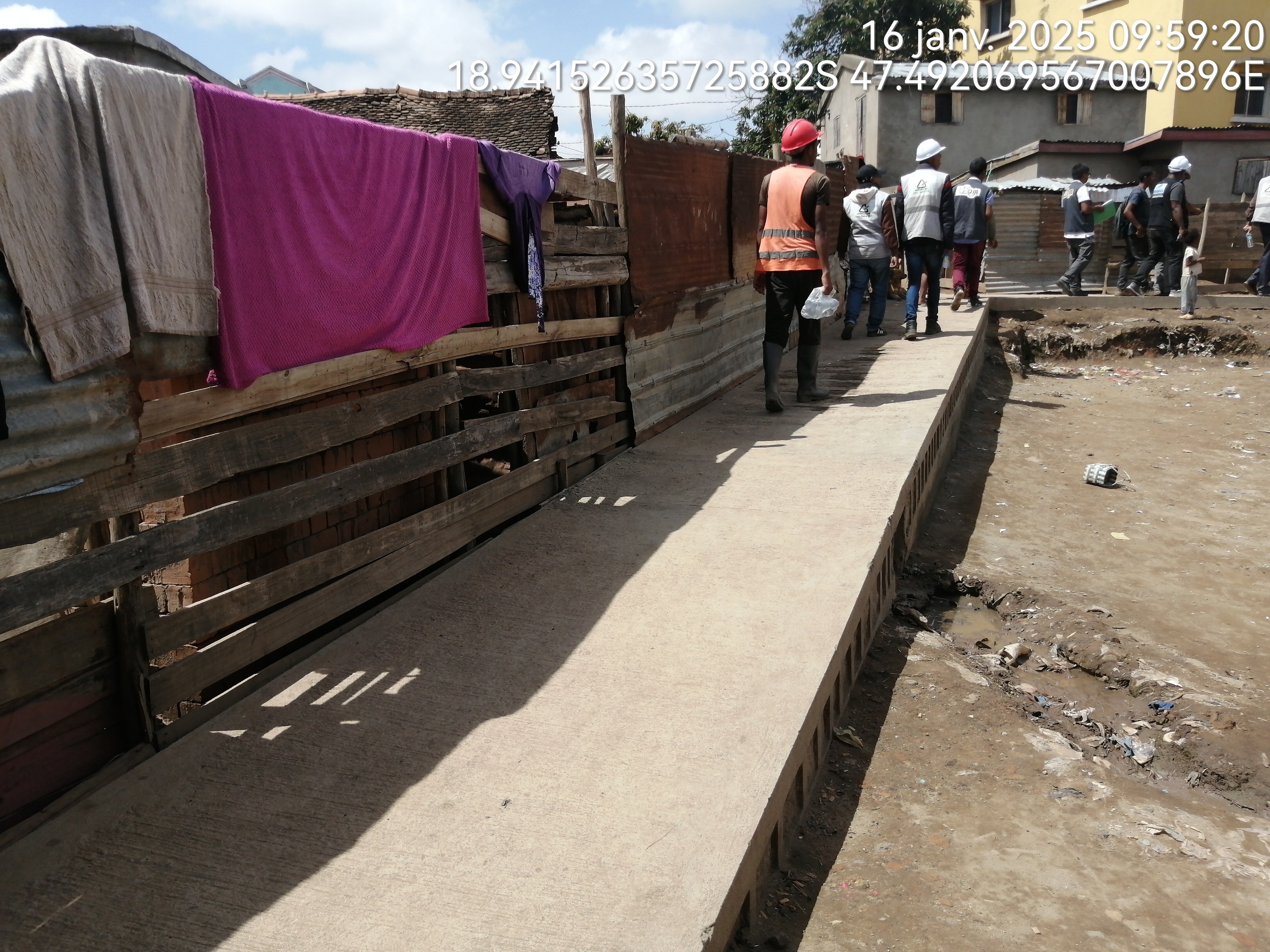 Image chantier après
