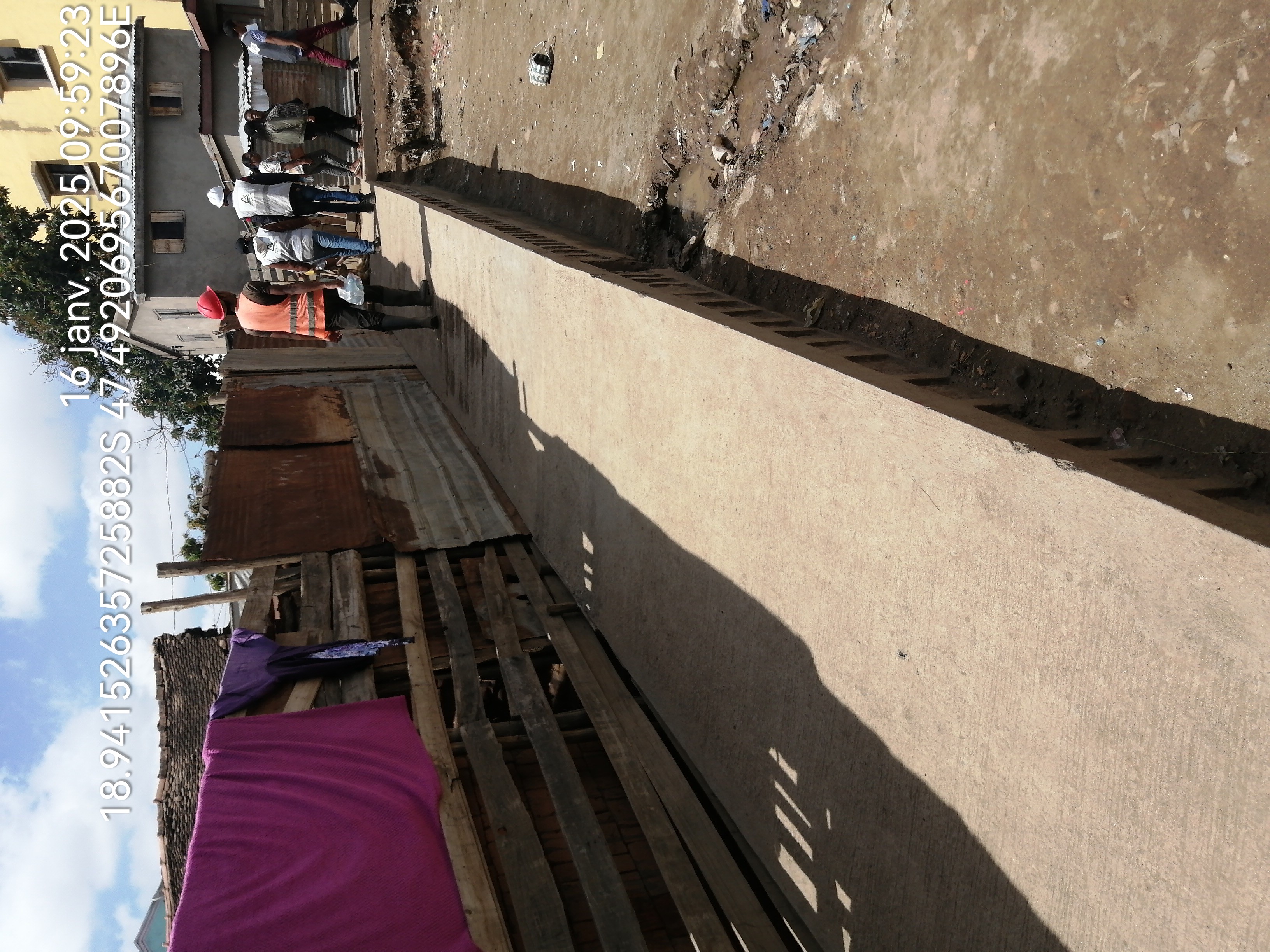 Image chantier après