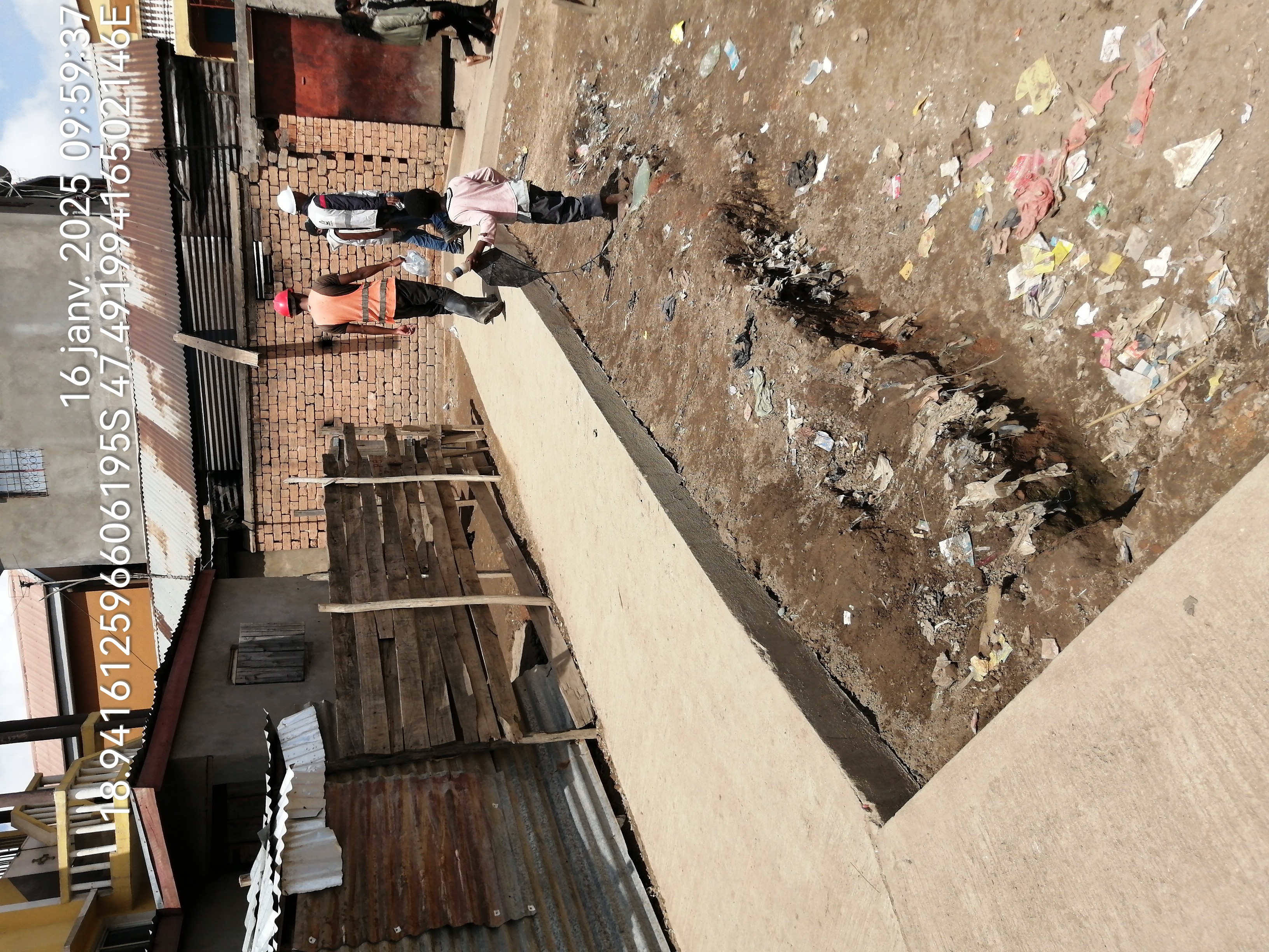 Image chantier après