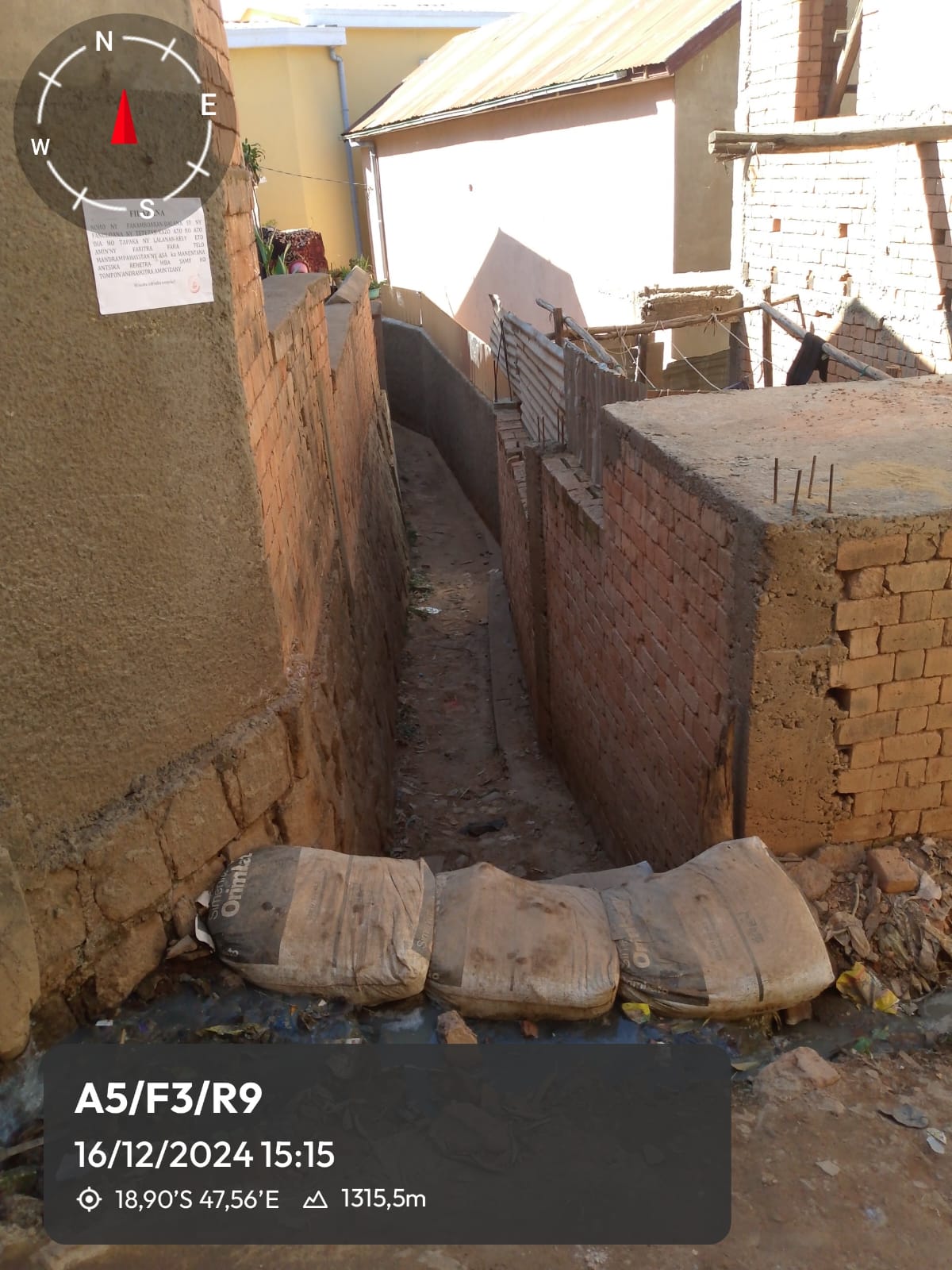 Image chantier avant