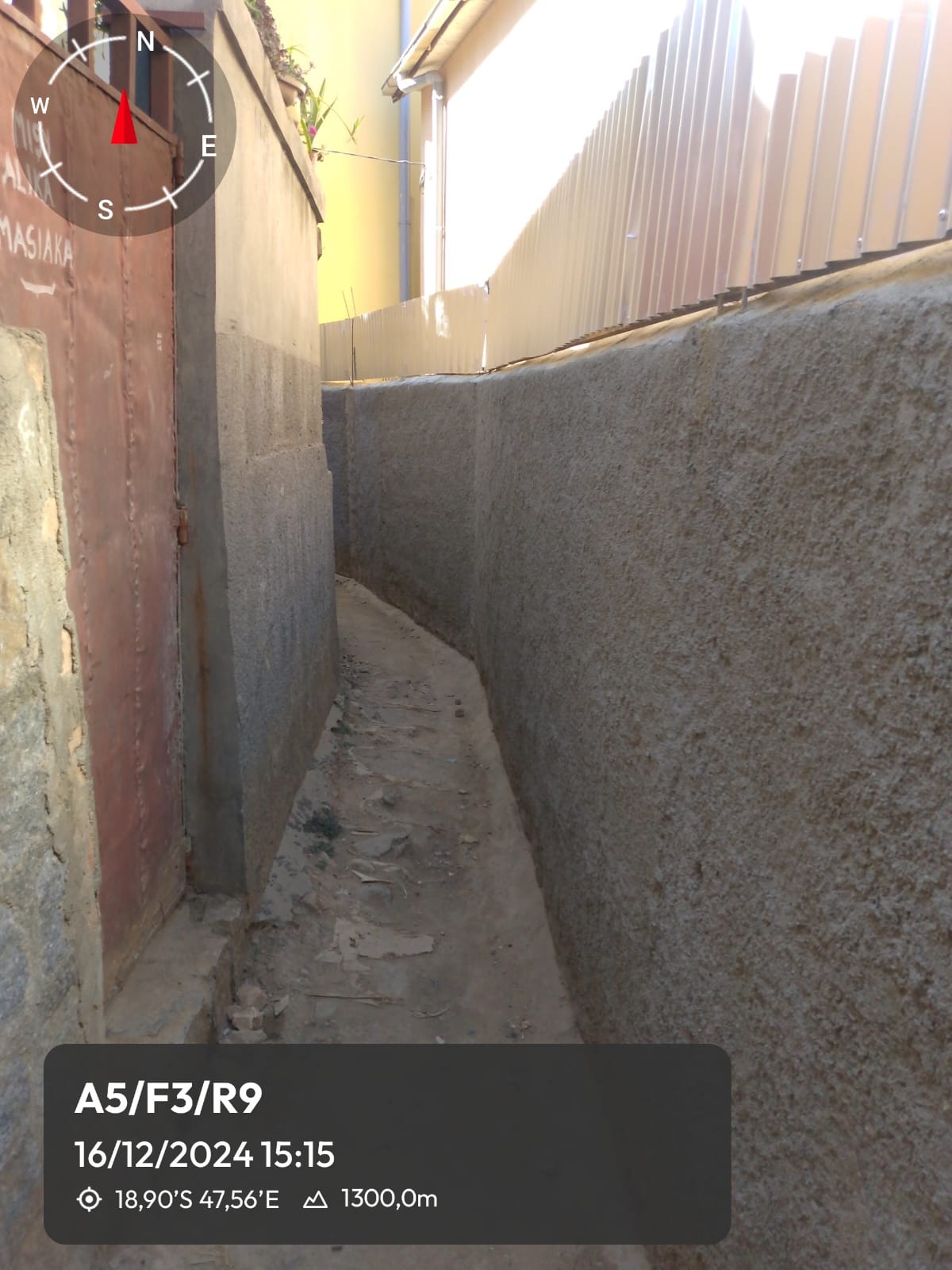 Image chantier avant