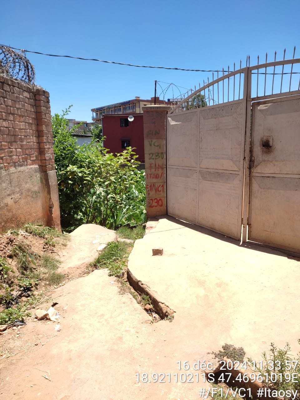 Image chantier avant