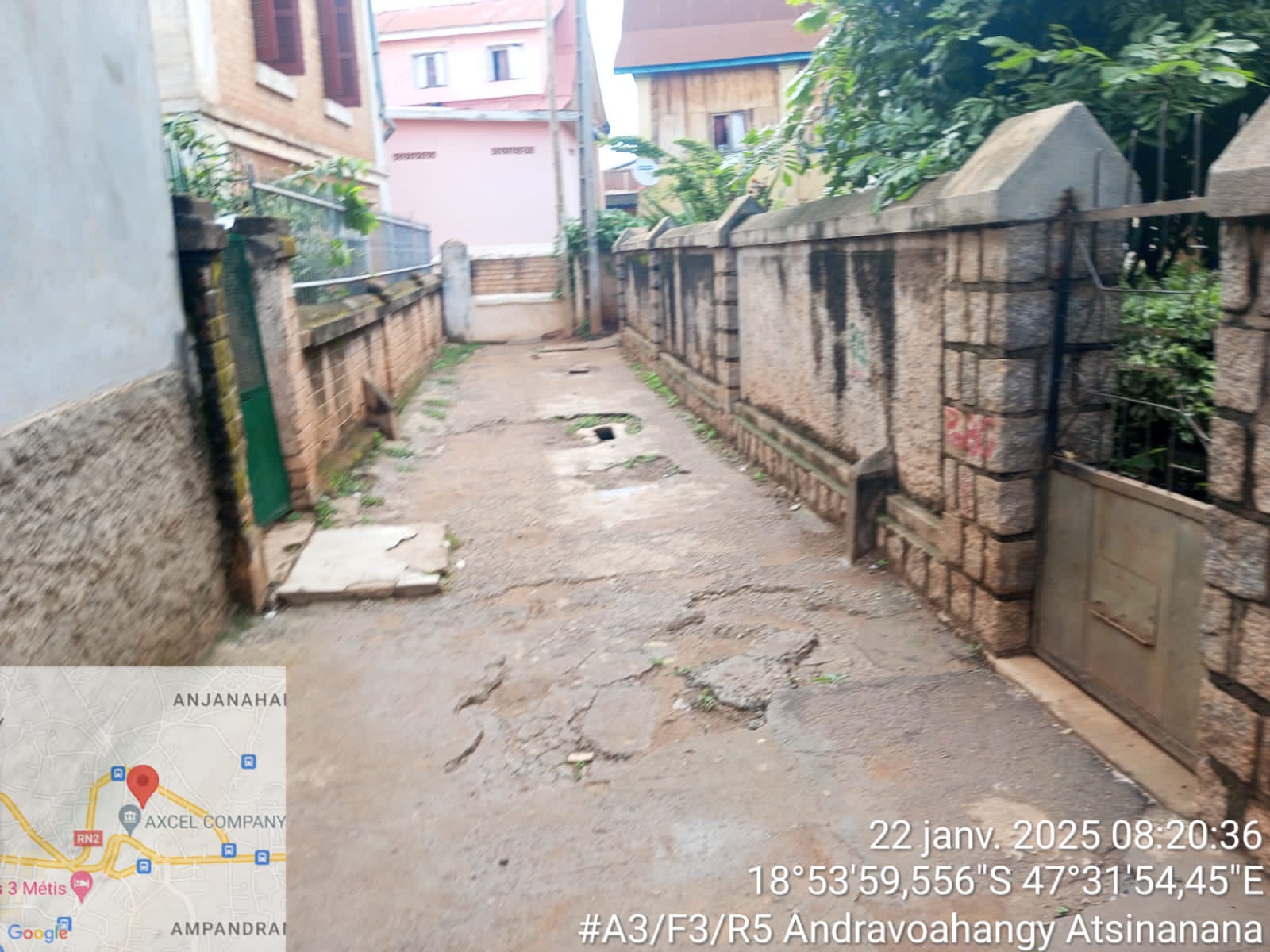 Image chantier avant