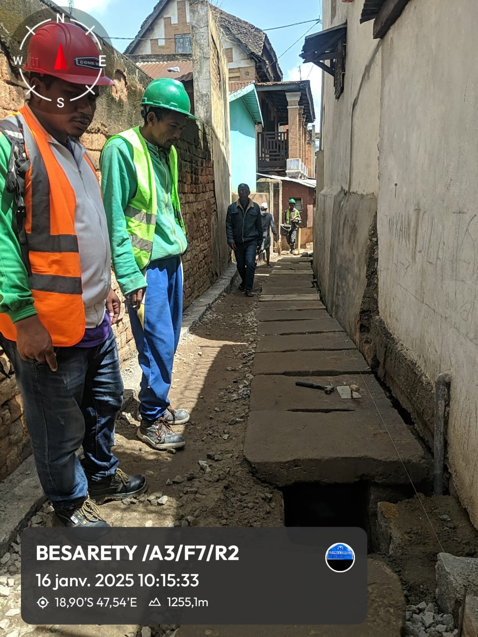 Image chantier avant