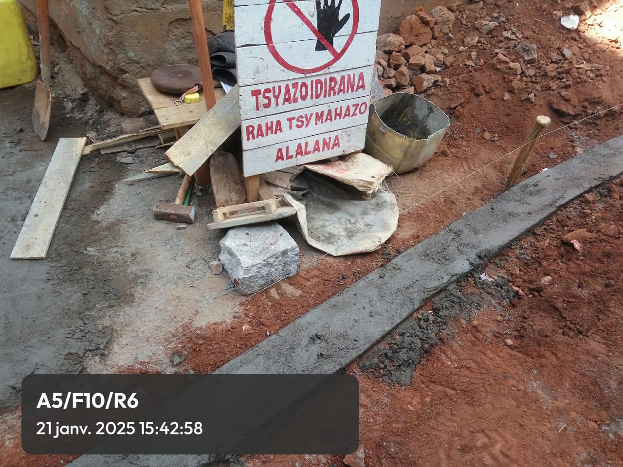 Image chantier pendant