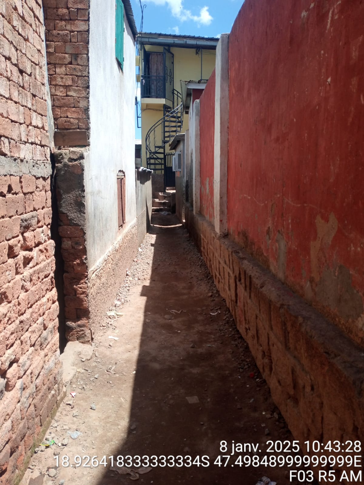 Image chantier avant