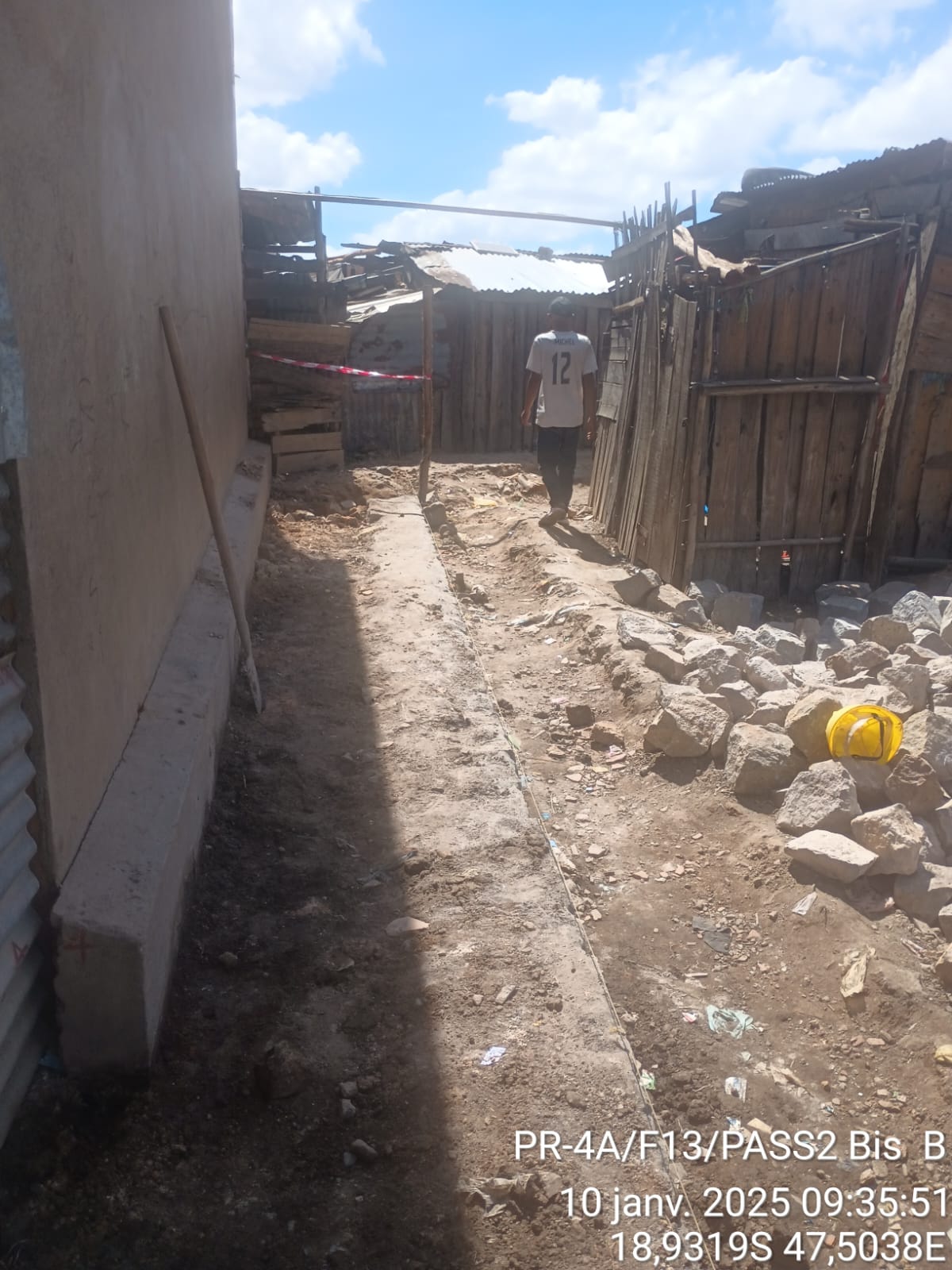 Image chantier avant