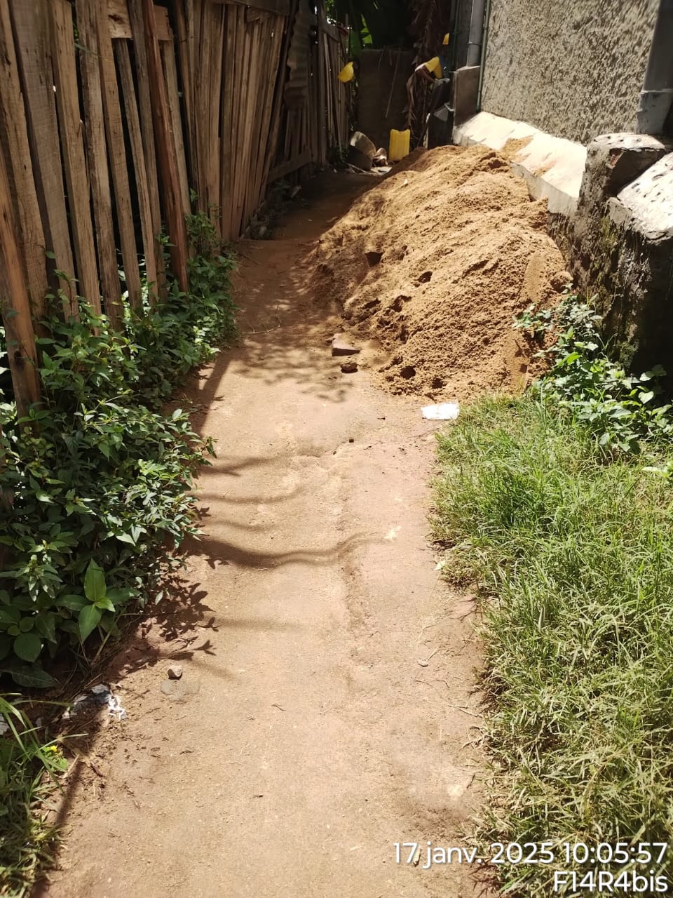 Image chantier avant