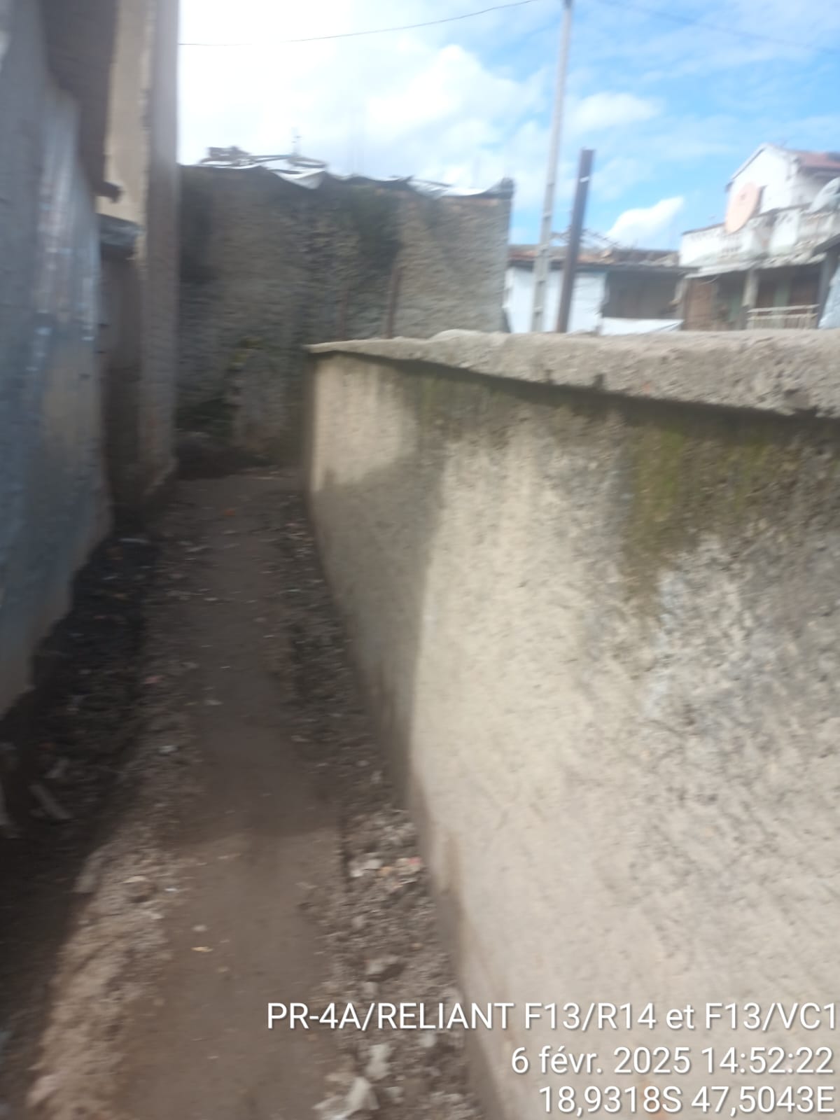 Image chantier avant