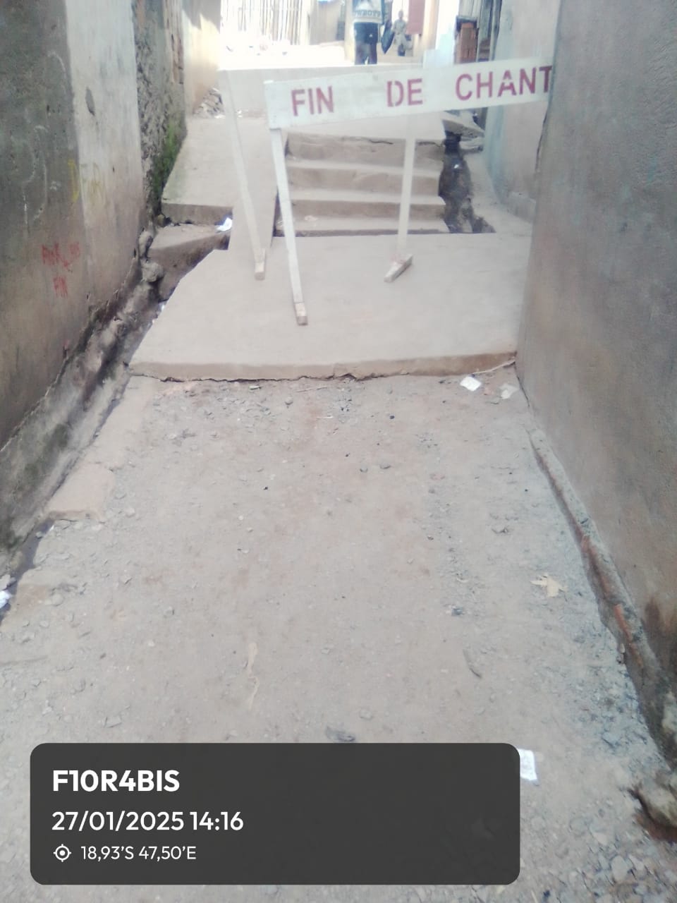 Image chantier avant