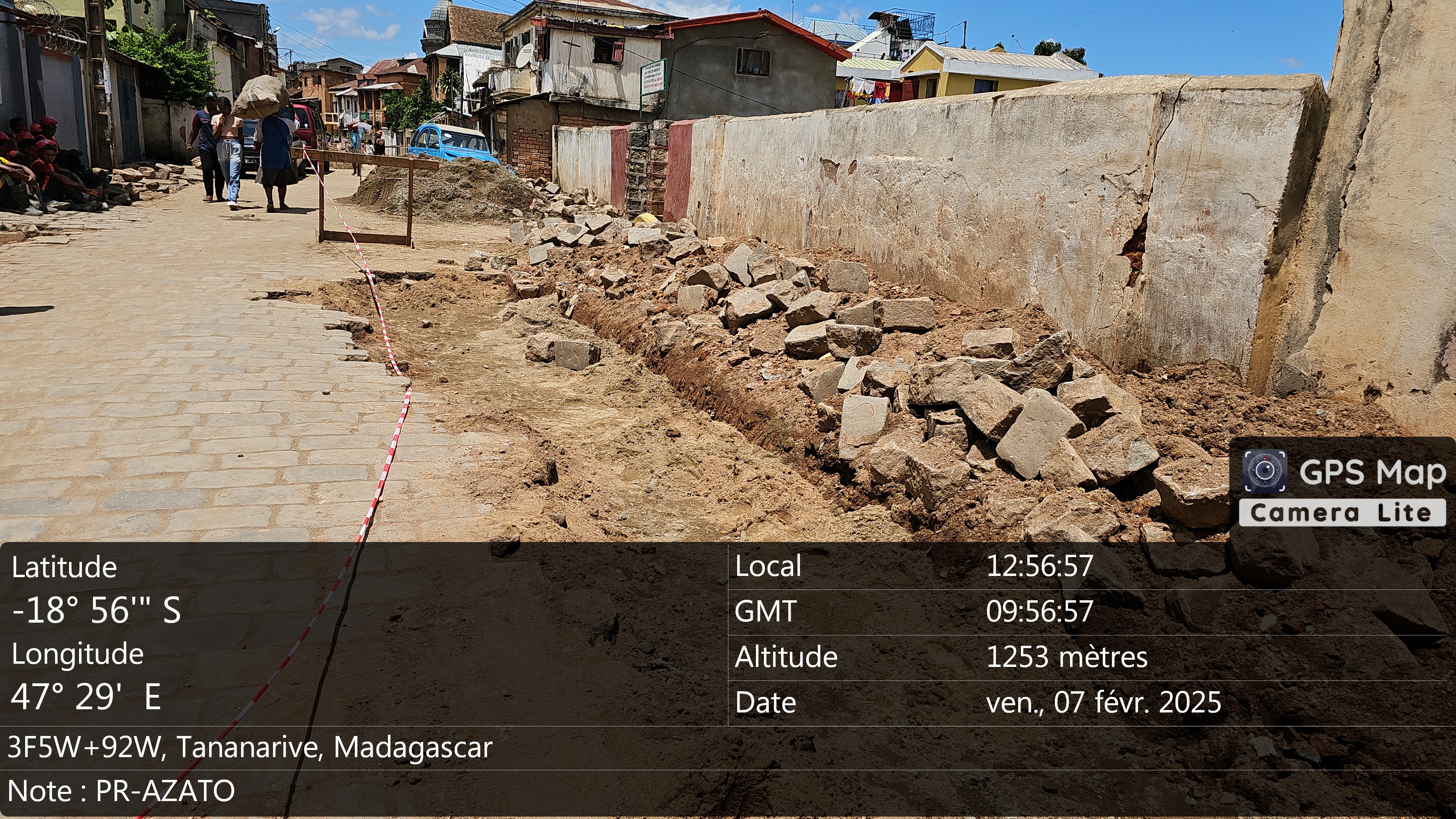 Image chantier avant