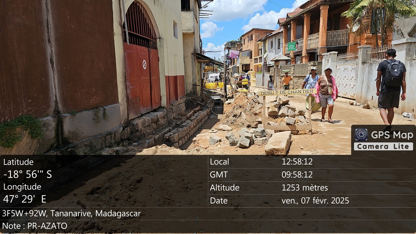 Image chantier avant