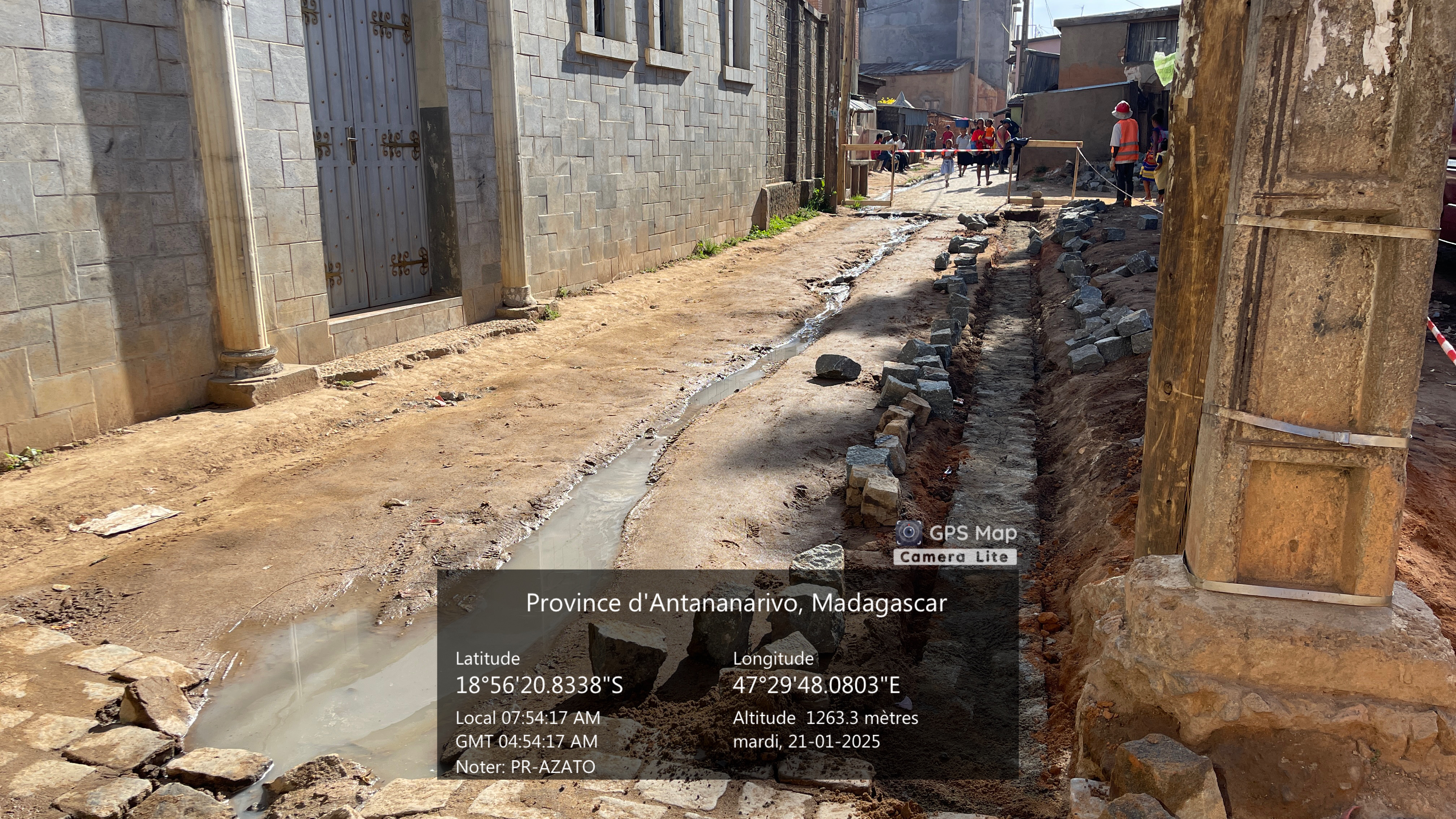 Image chantier avant