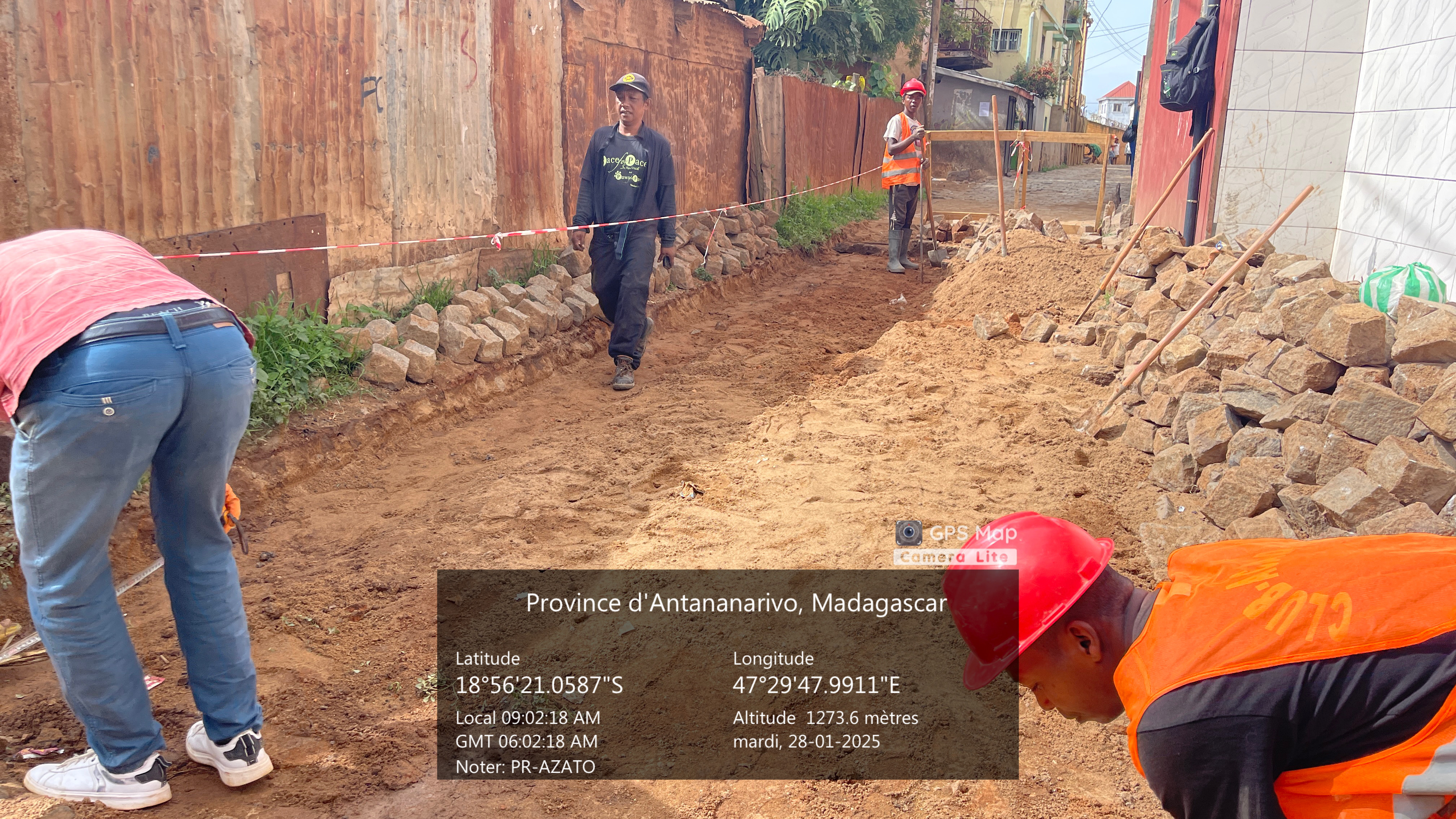 Image chantier avant
