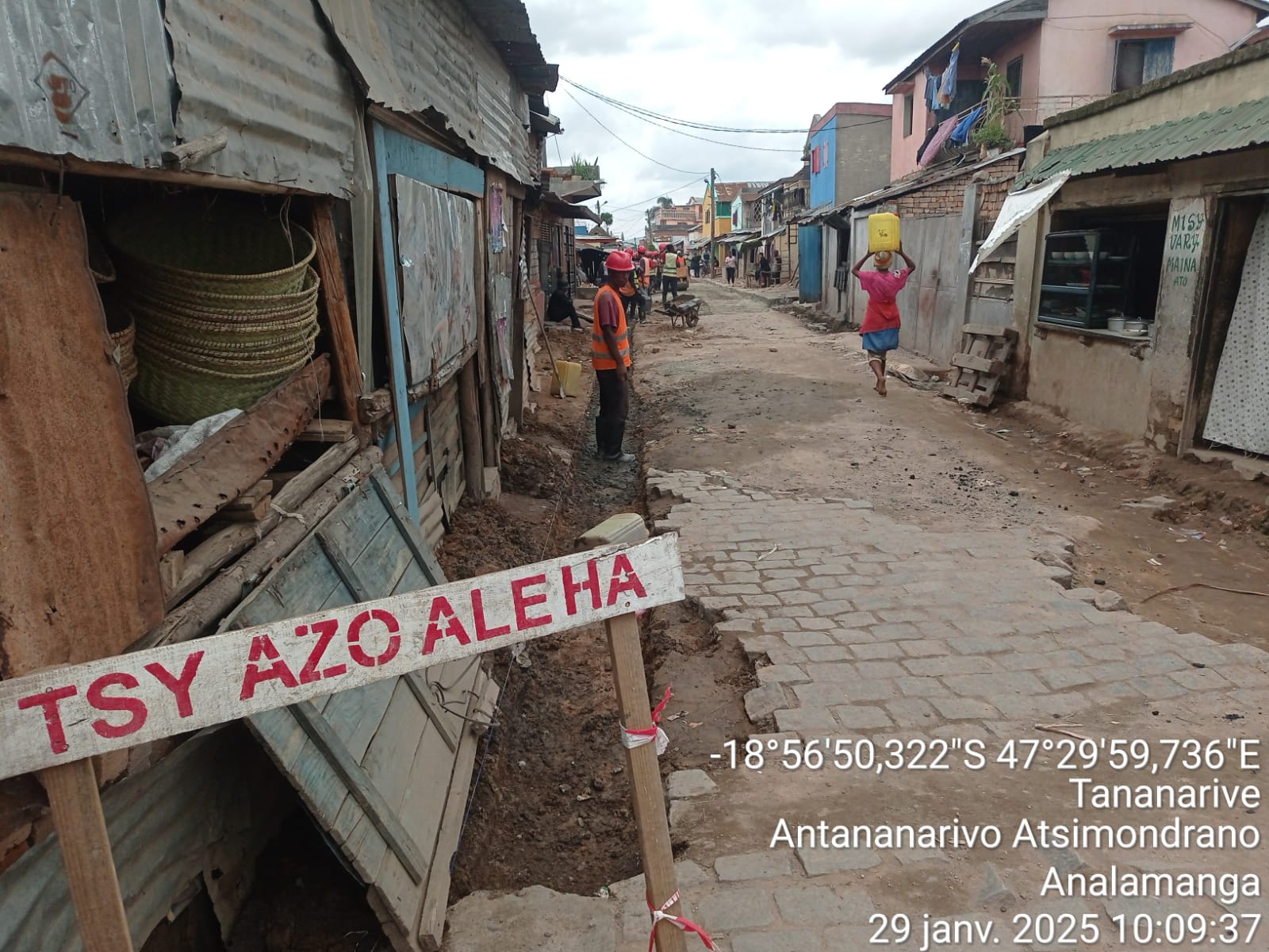 Image chantier avant