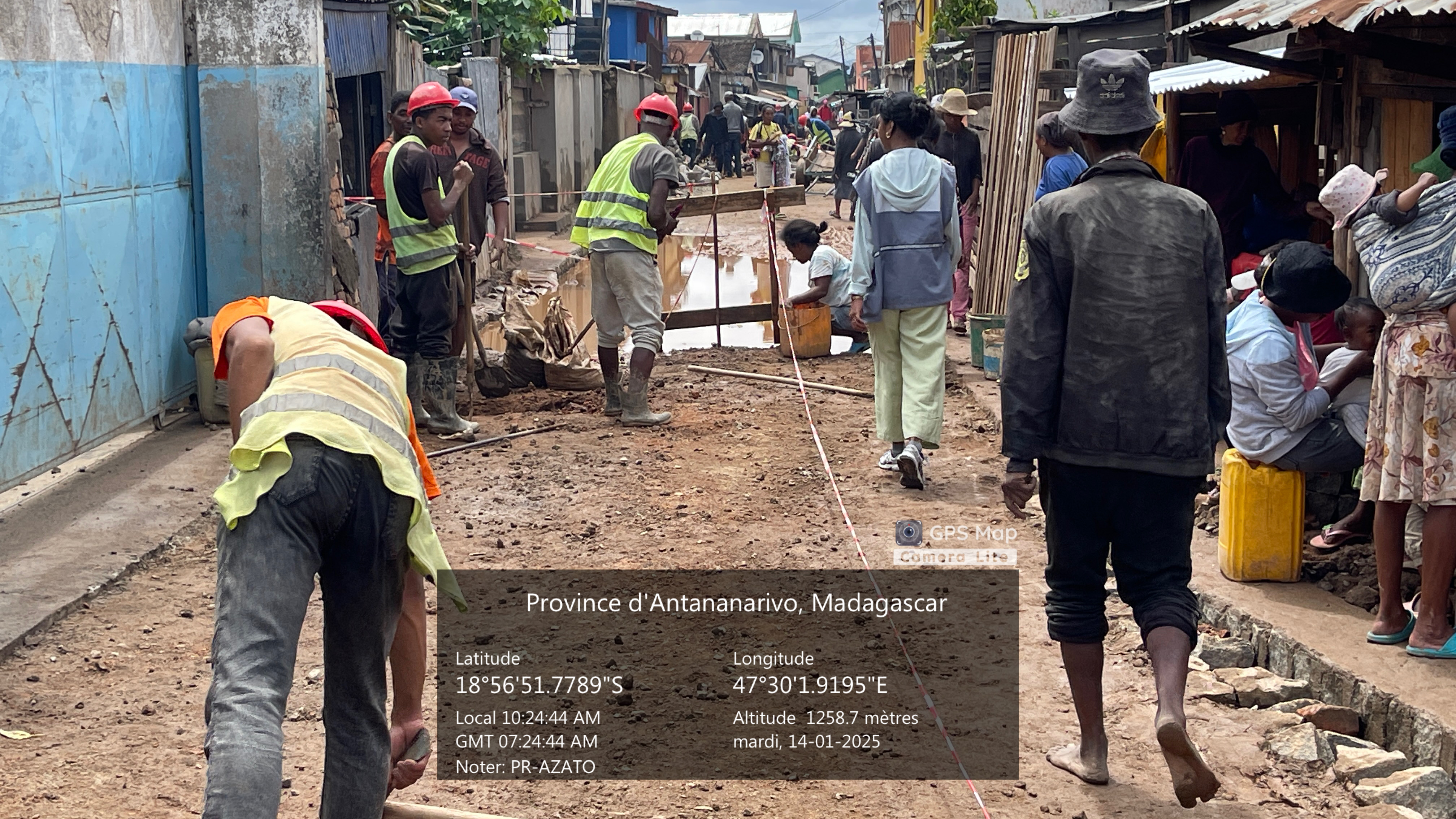 Image chantier avant