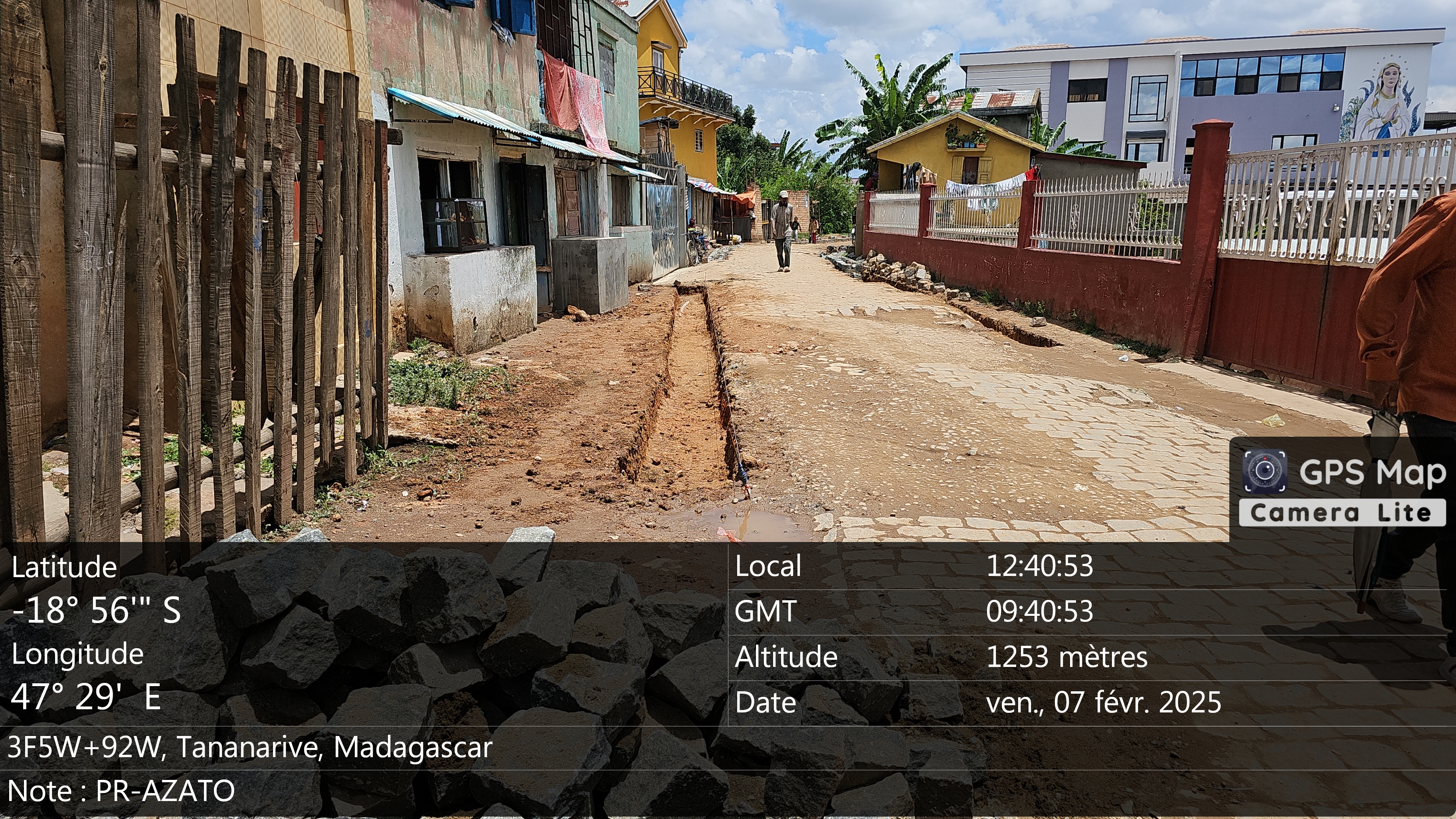 Image chantier avant