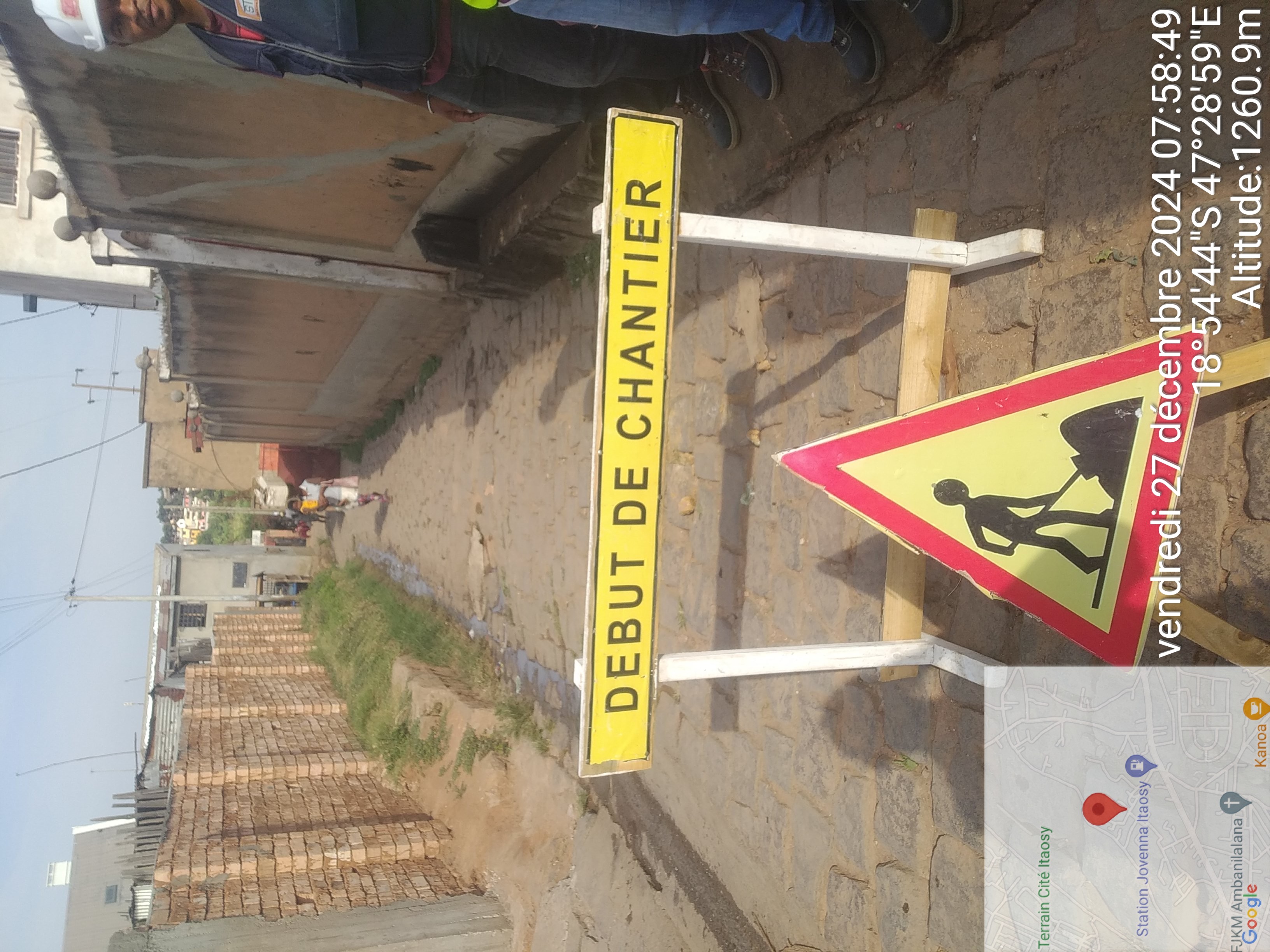 Image chantier avant