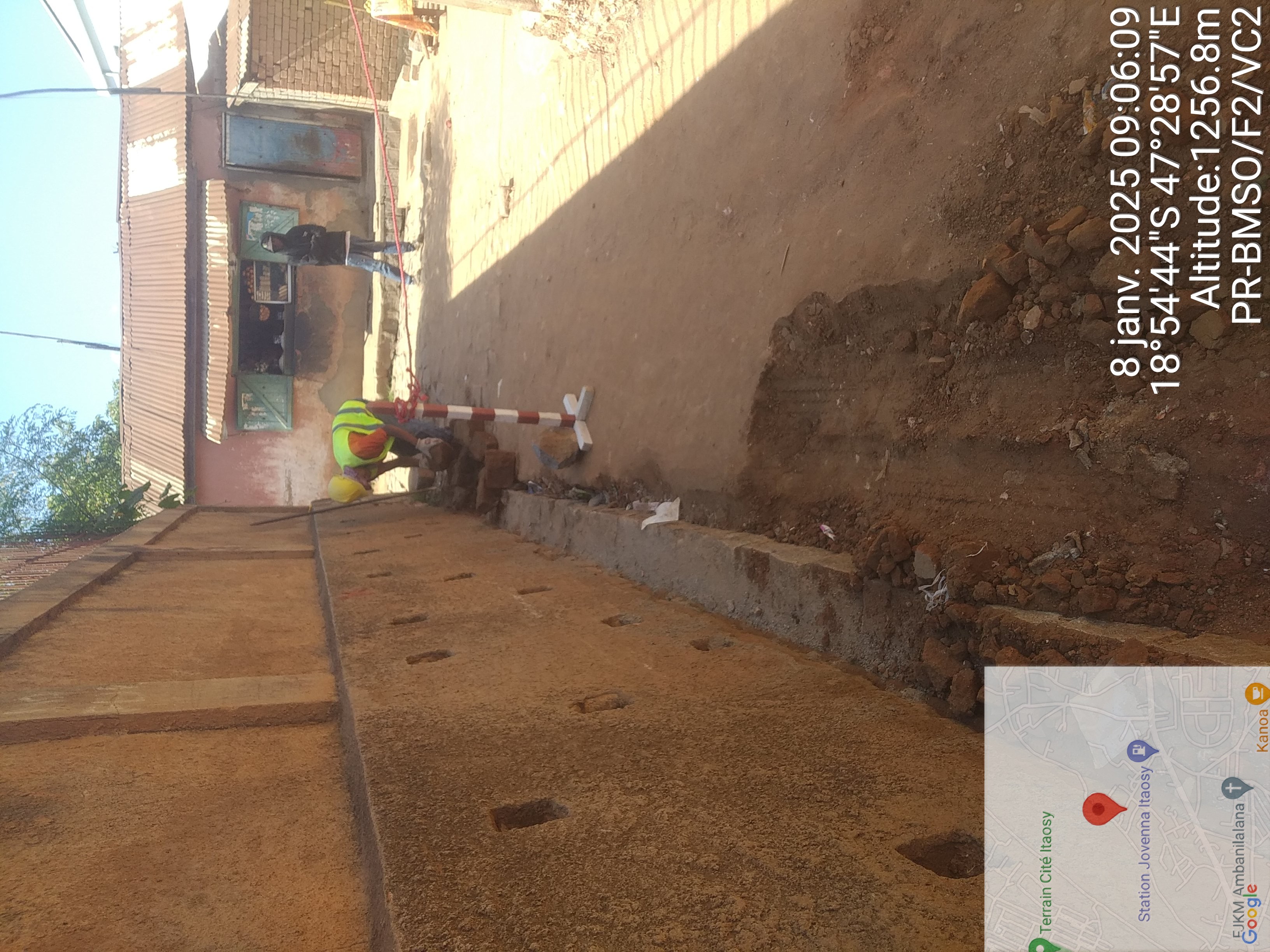 Image chantier avant