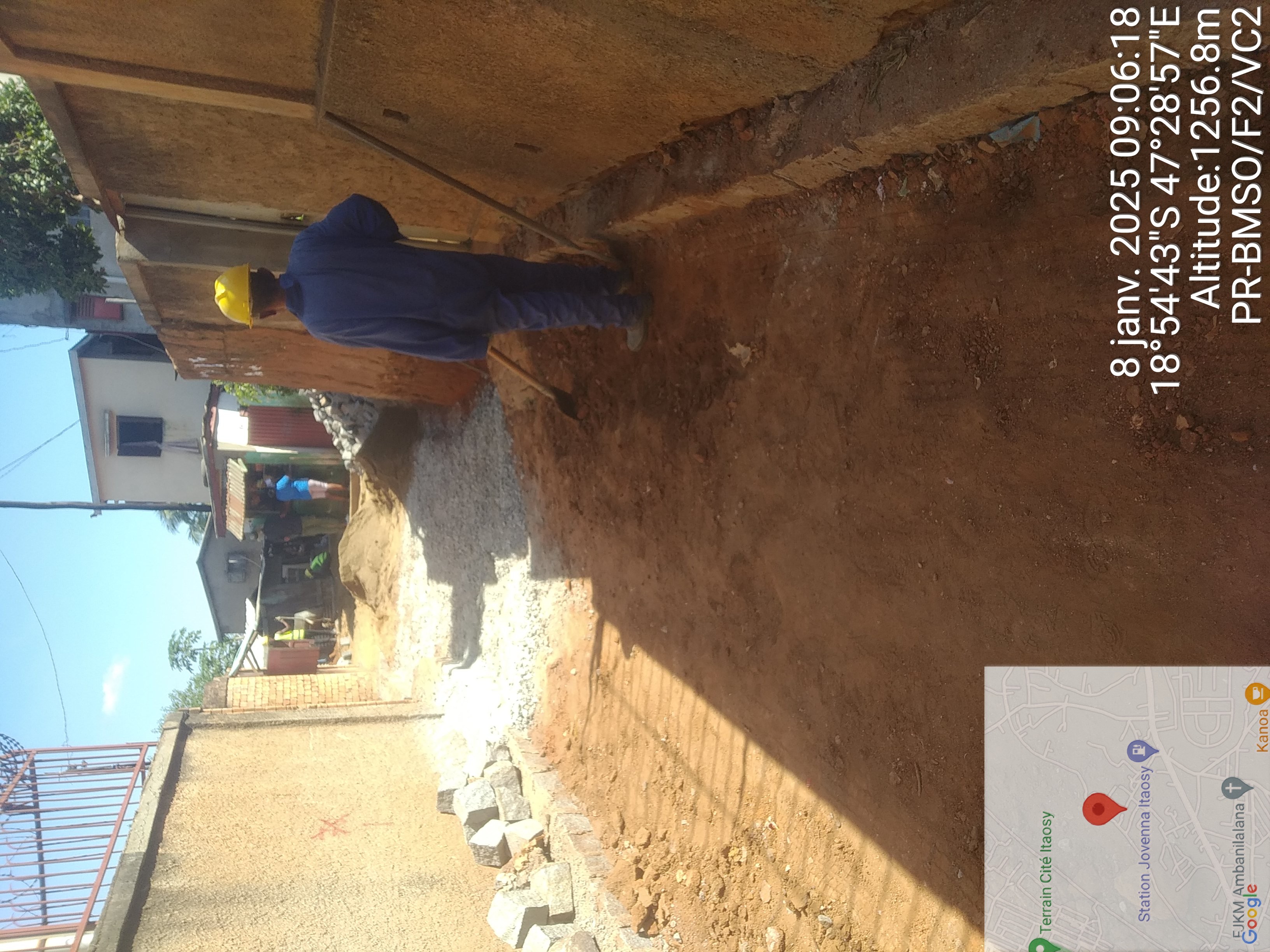 Image chantier avant