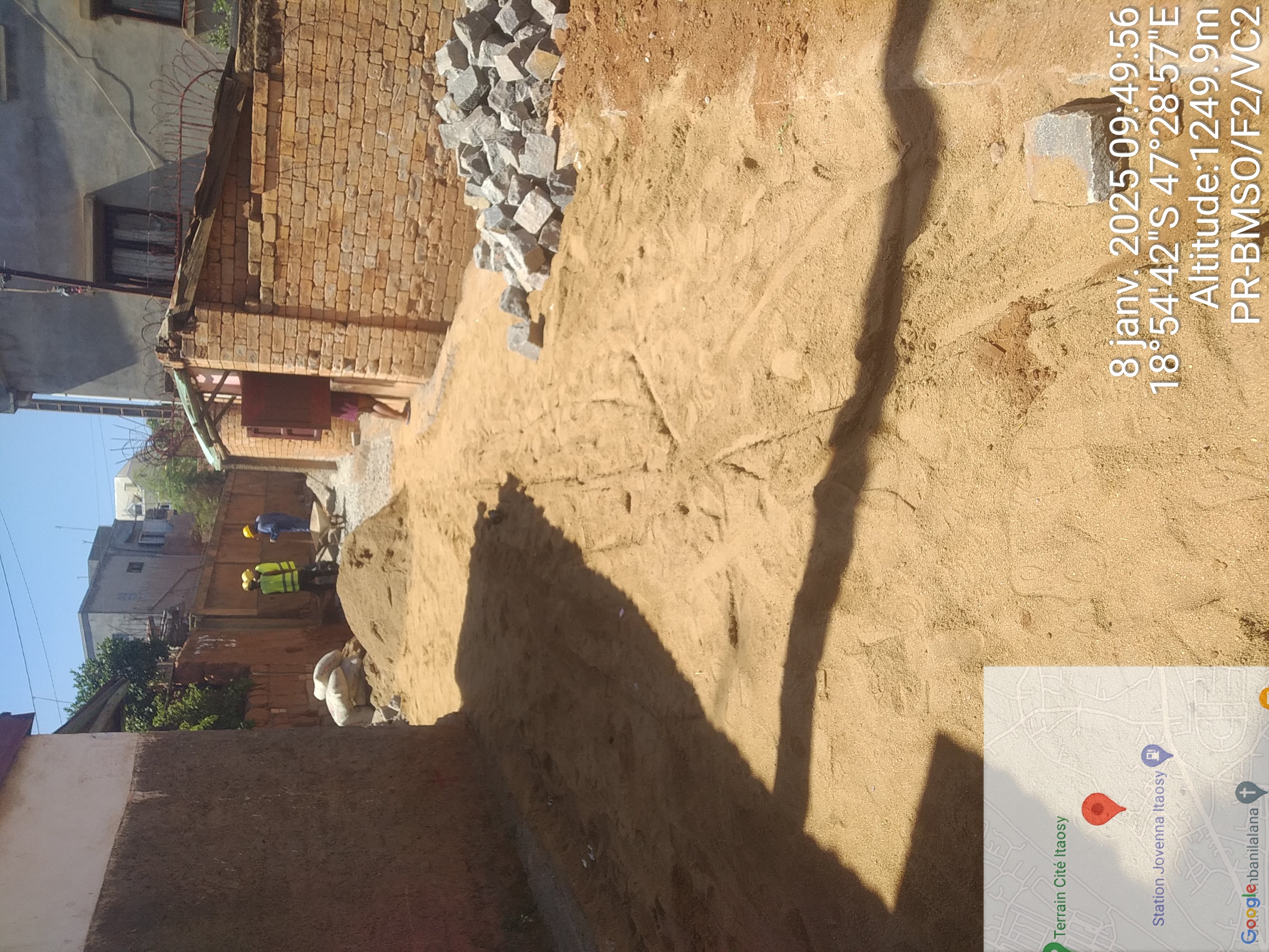 Image chantier avant