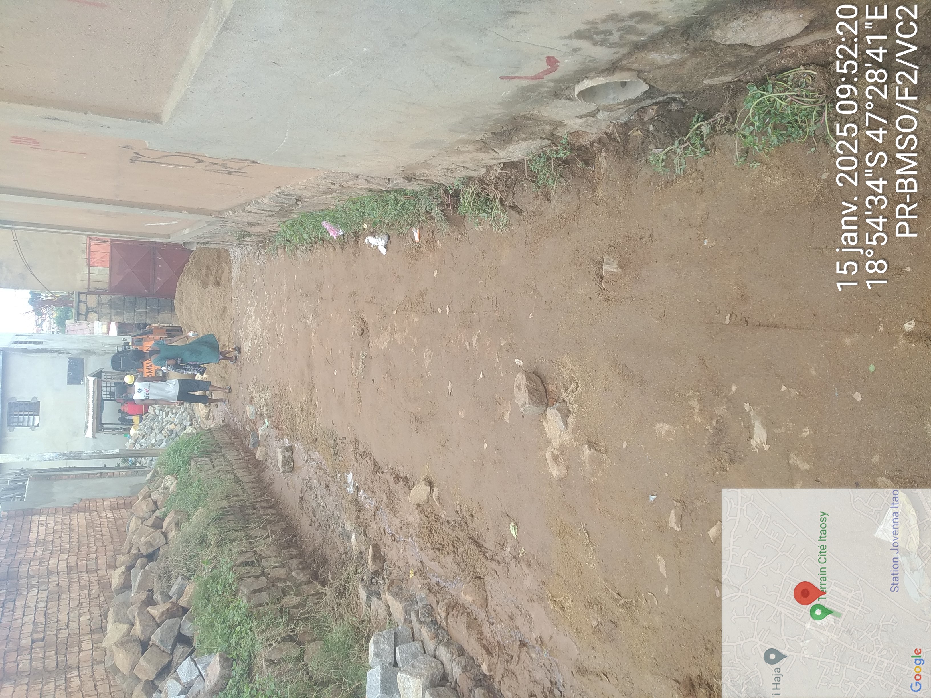 Image chantier avant