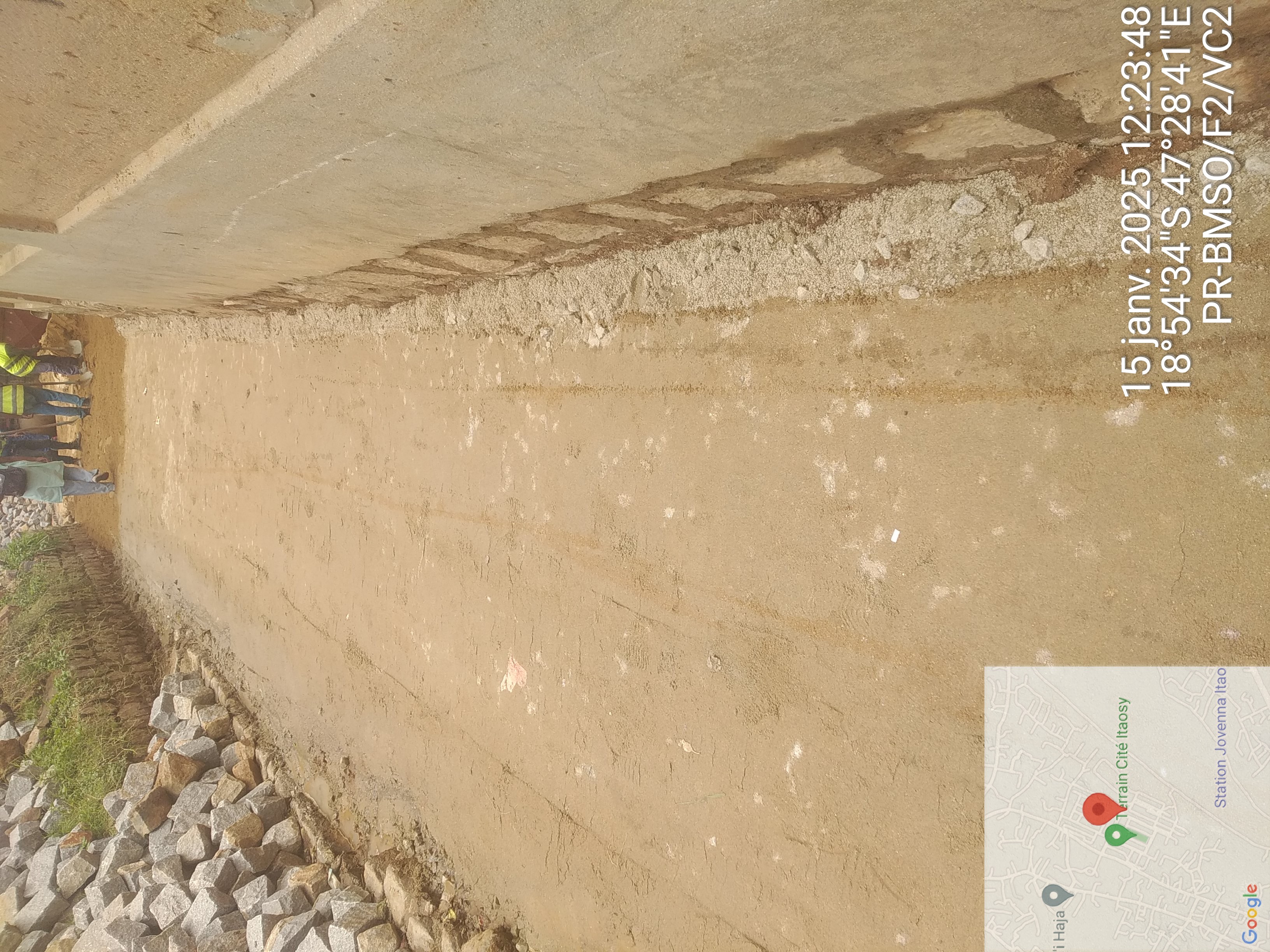 Image chantier avant
