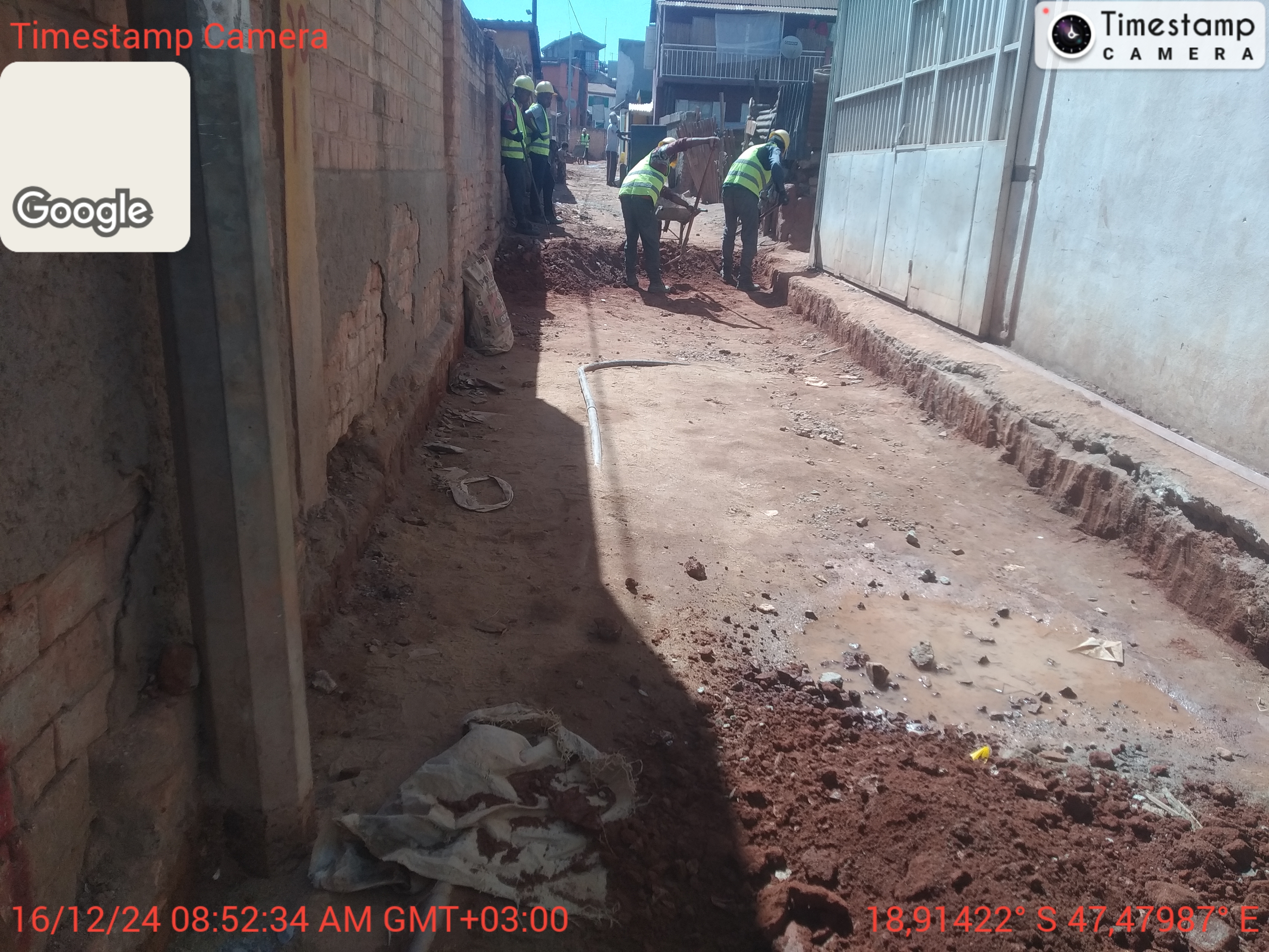 Image chantier avant