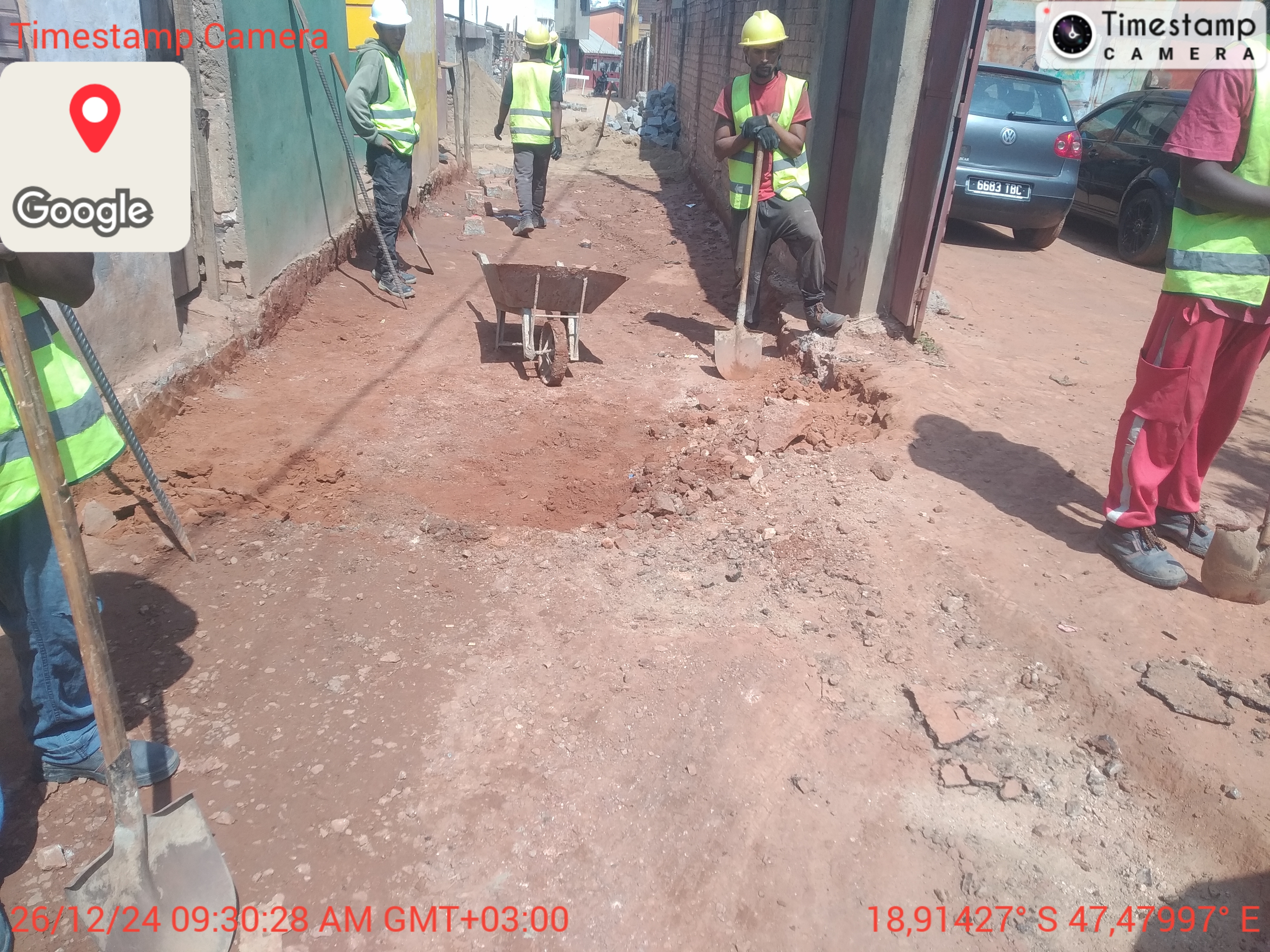 Image chantier avant