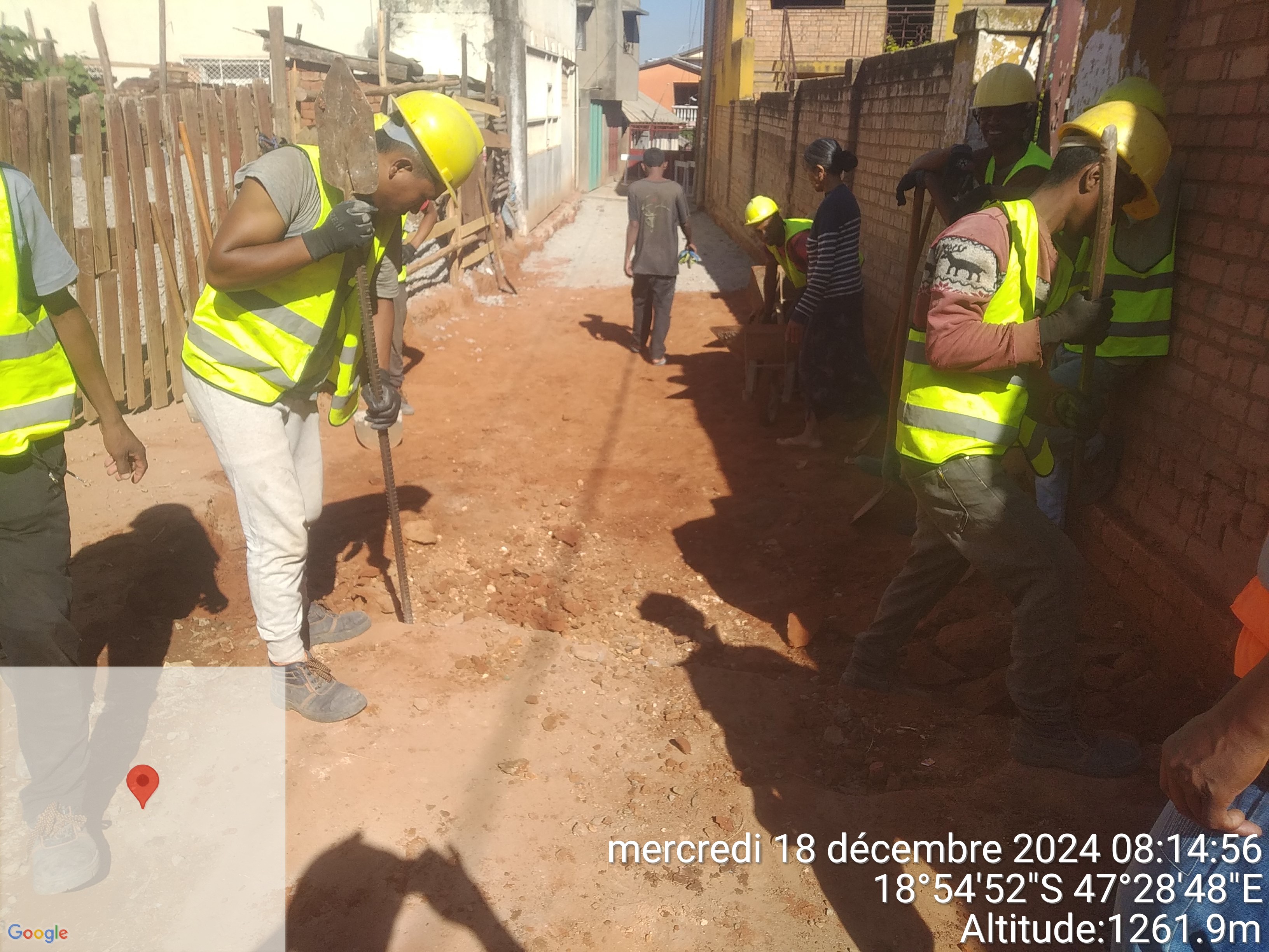 Image chantier avant