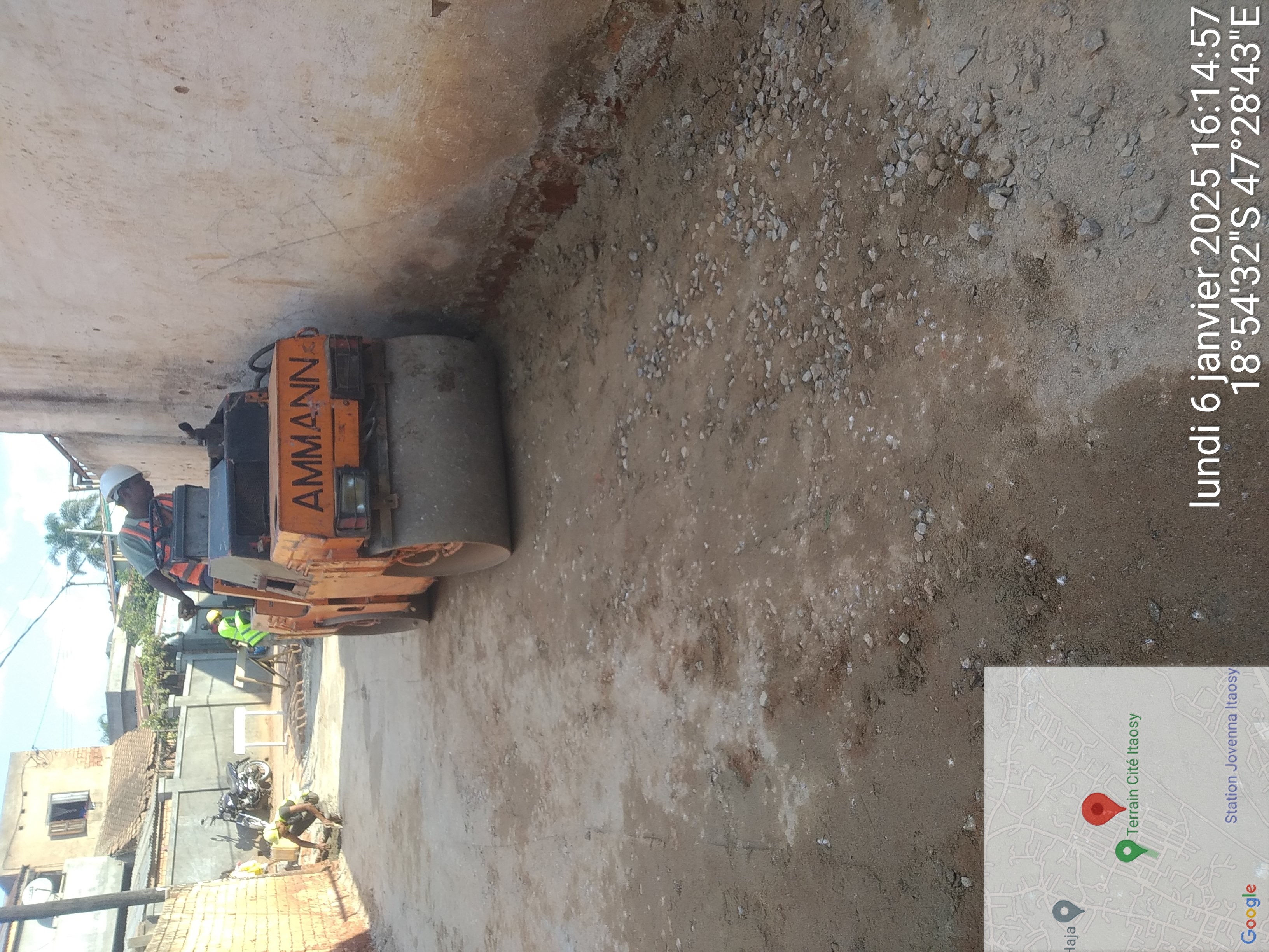 Image chantier avant