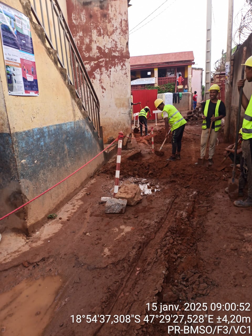 Image chantier avant
