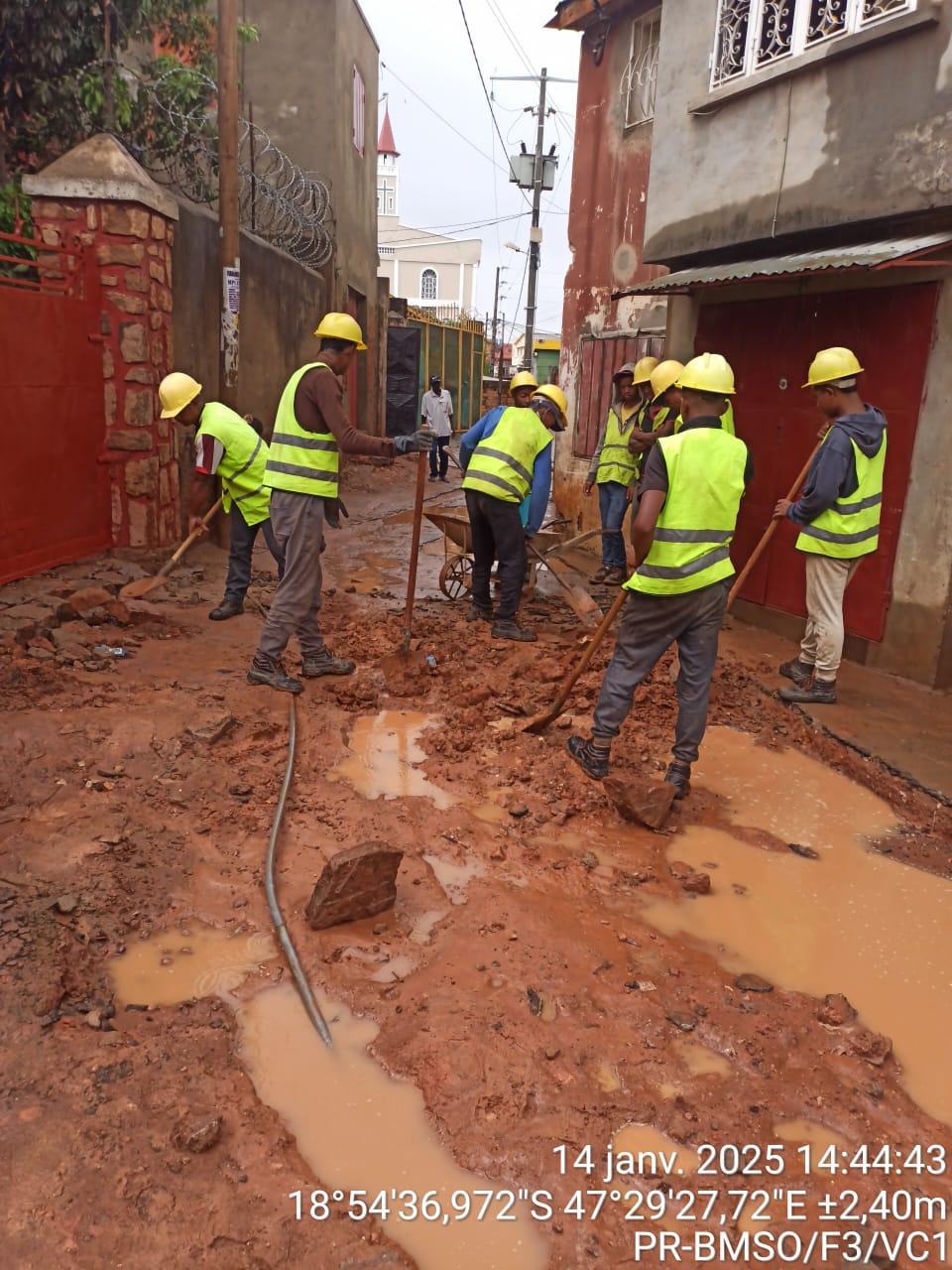 Image chantier avant