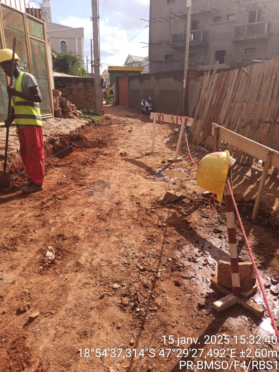 Image chantier avant