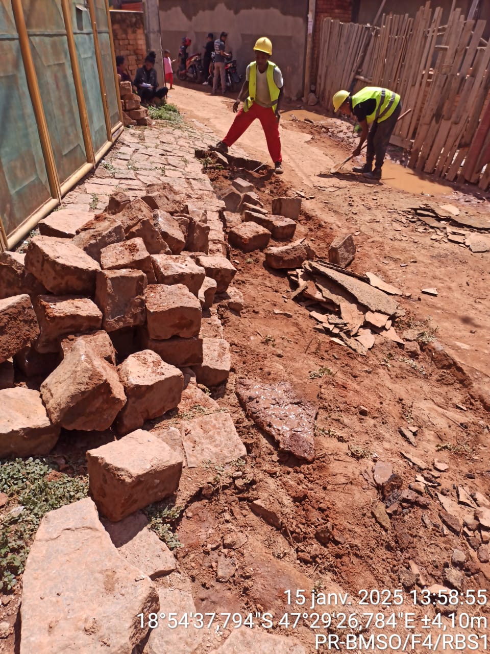 Image chantier avant