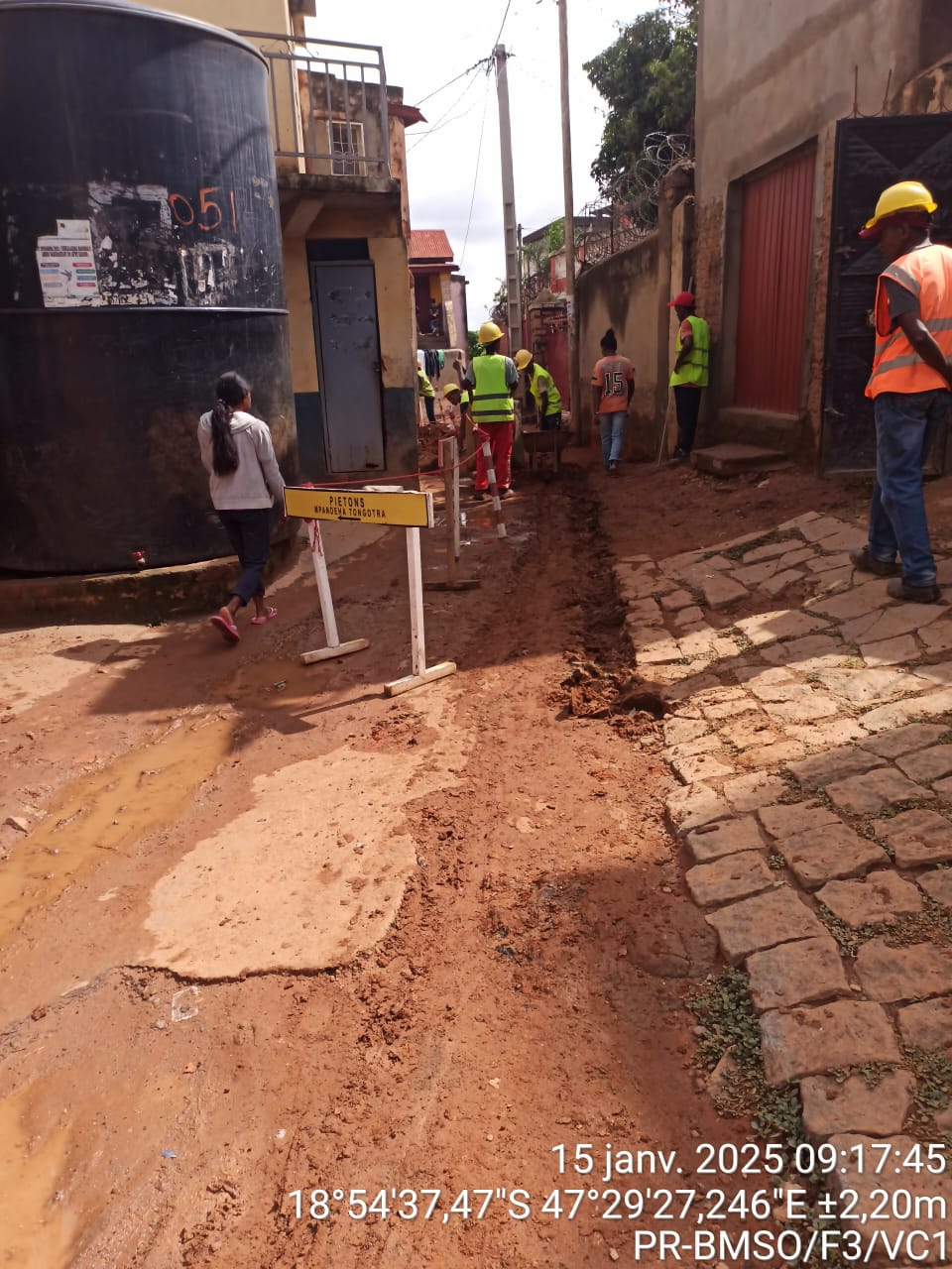 Image chantier avant