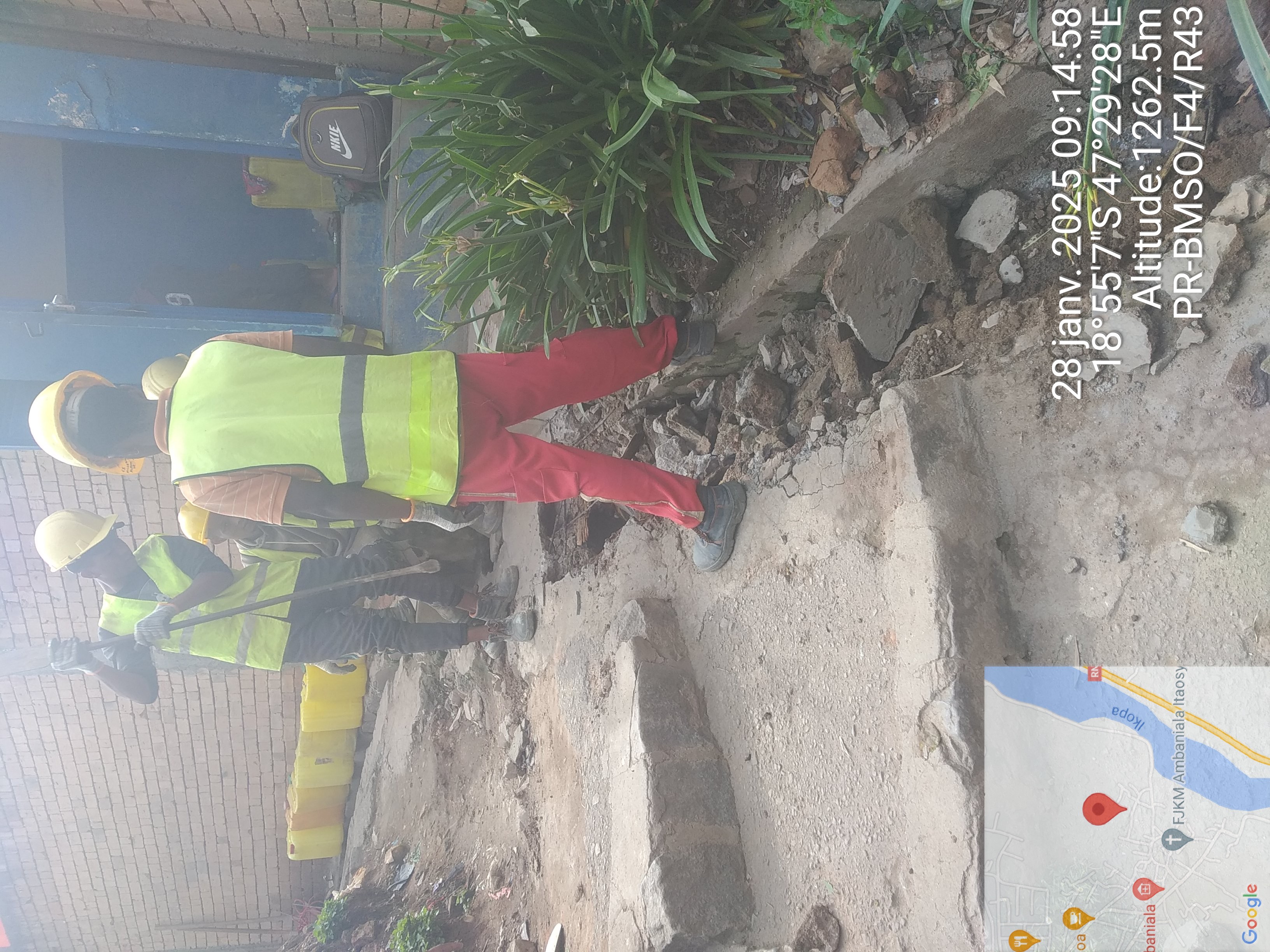 Image chantier avant