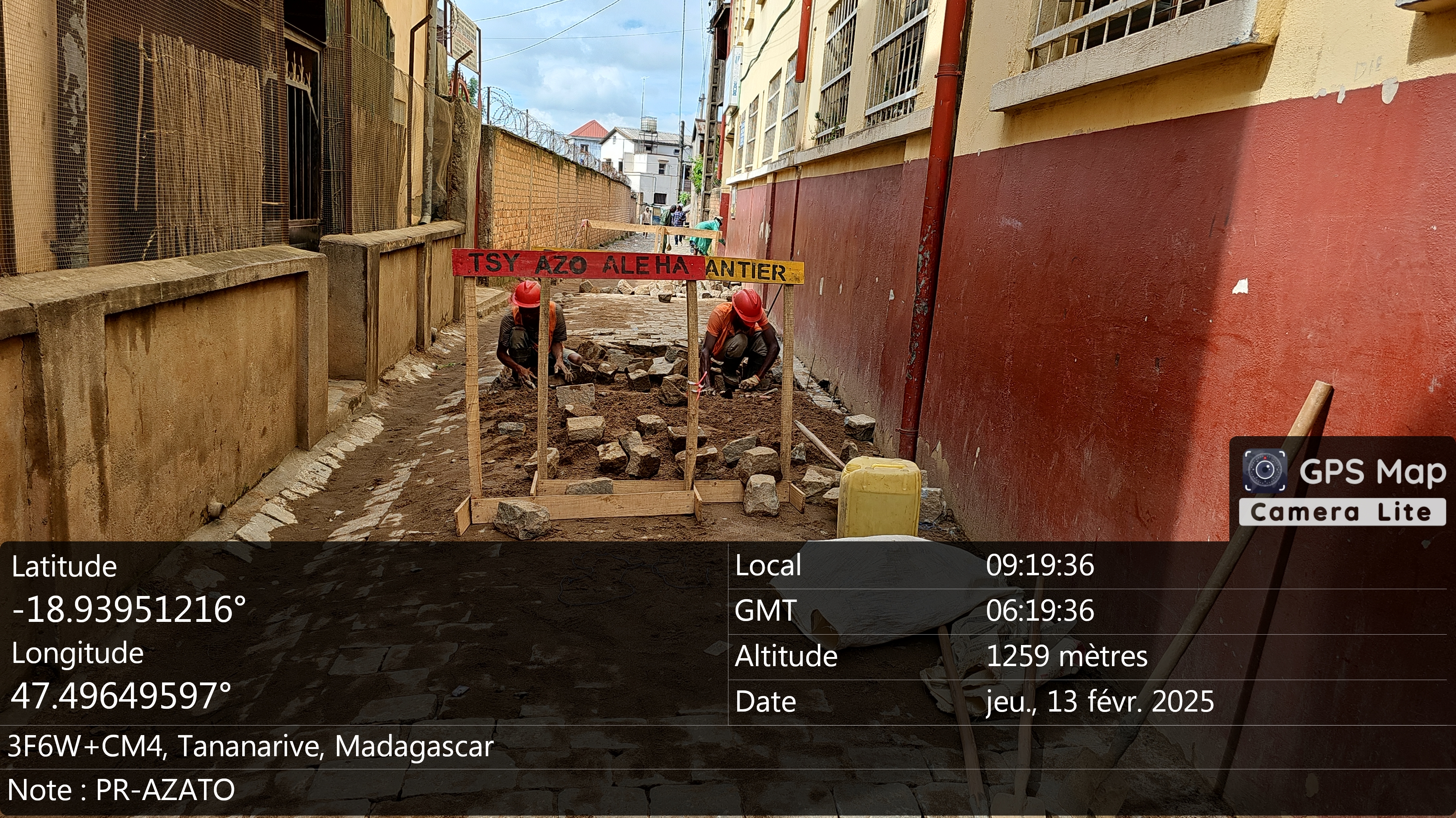 Image chantier pendant