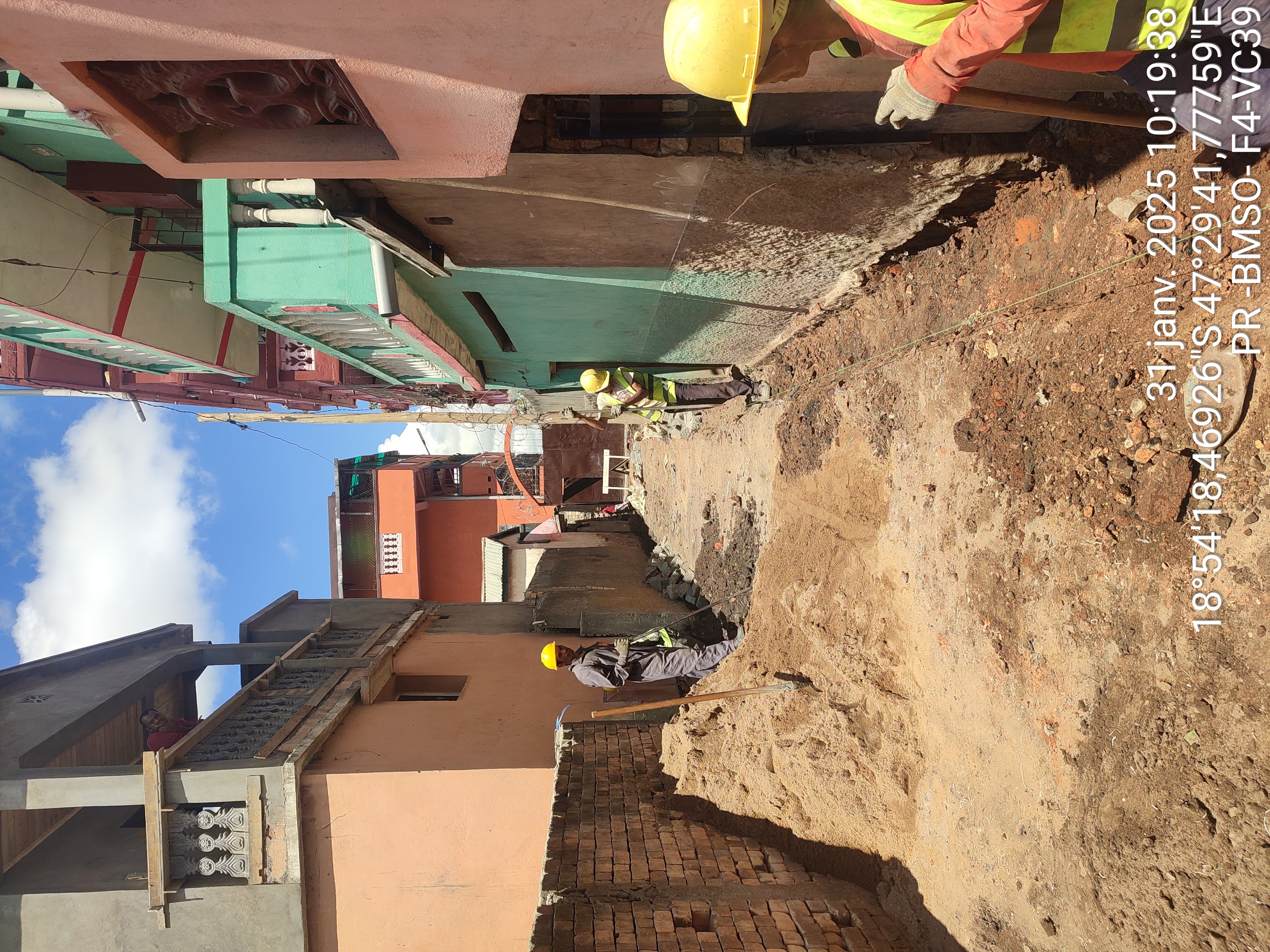 Image chantier avant