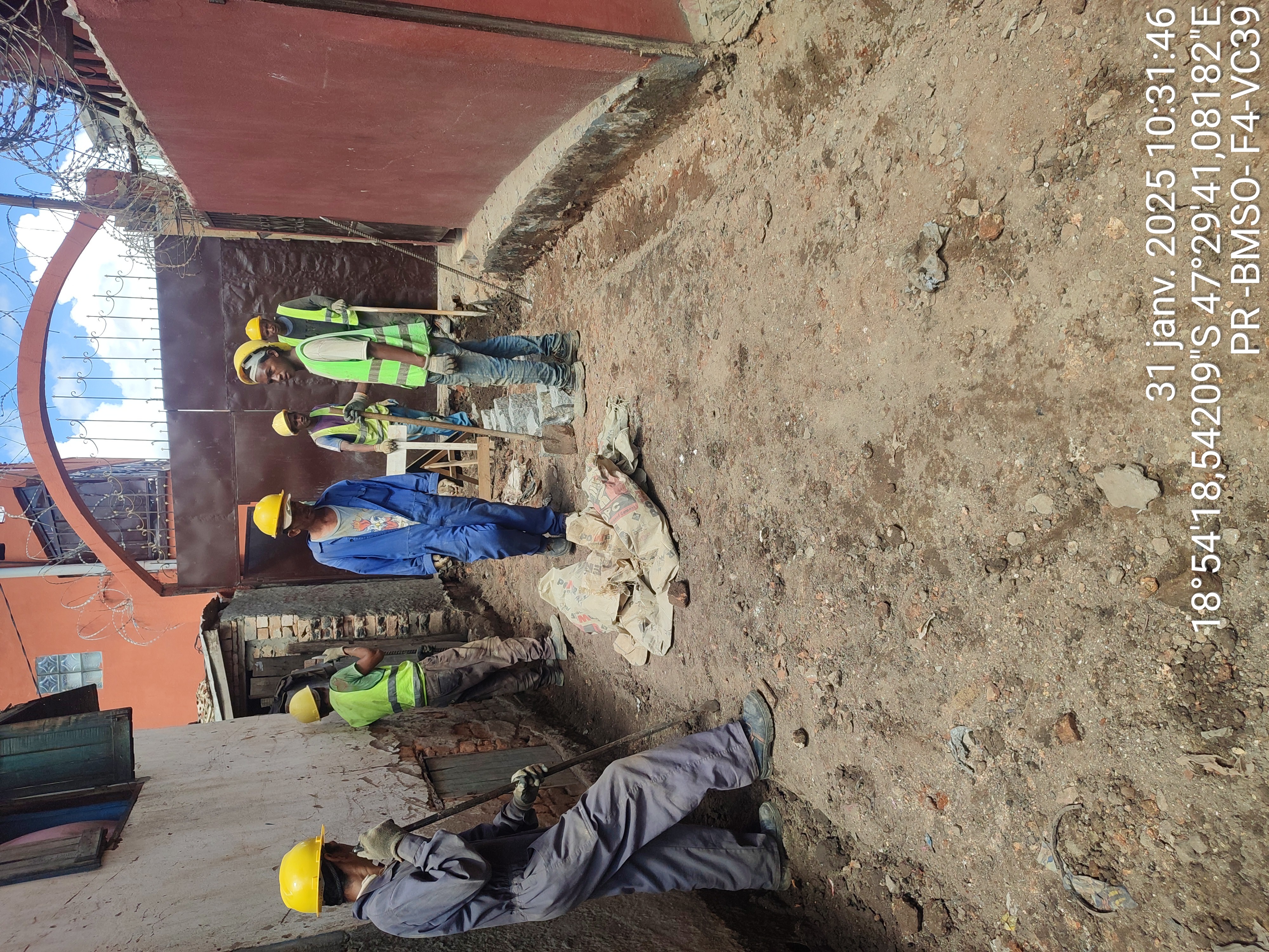 Image chantier avant