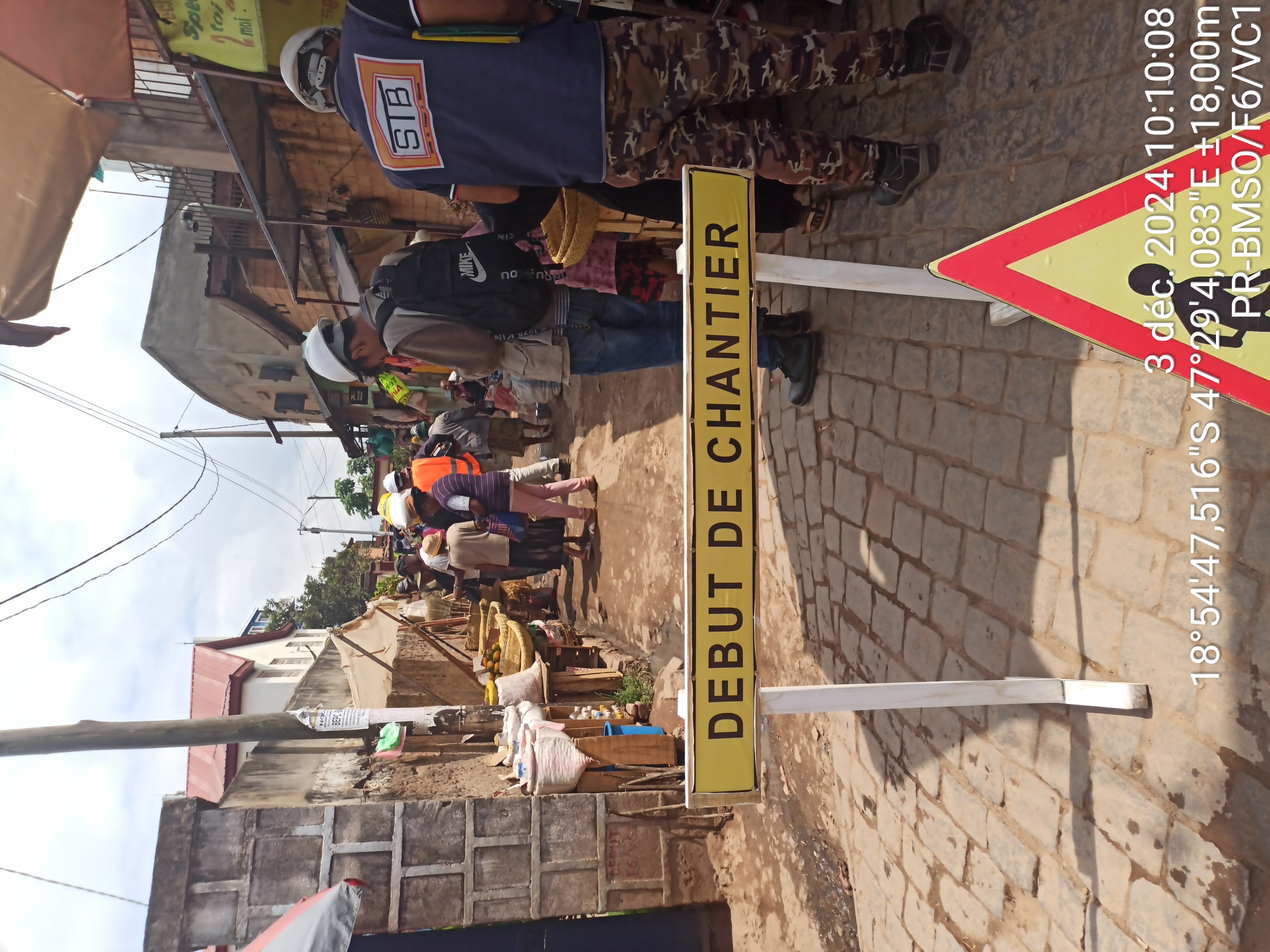 Image chantier avant