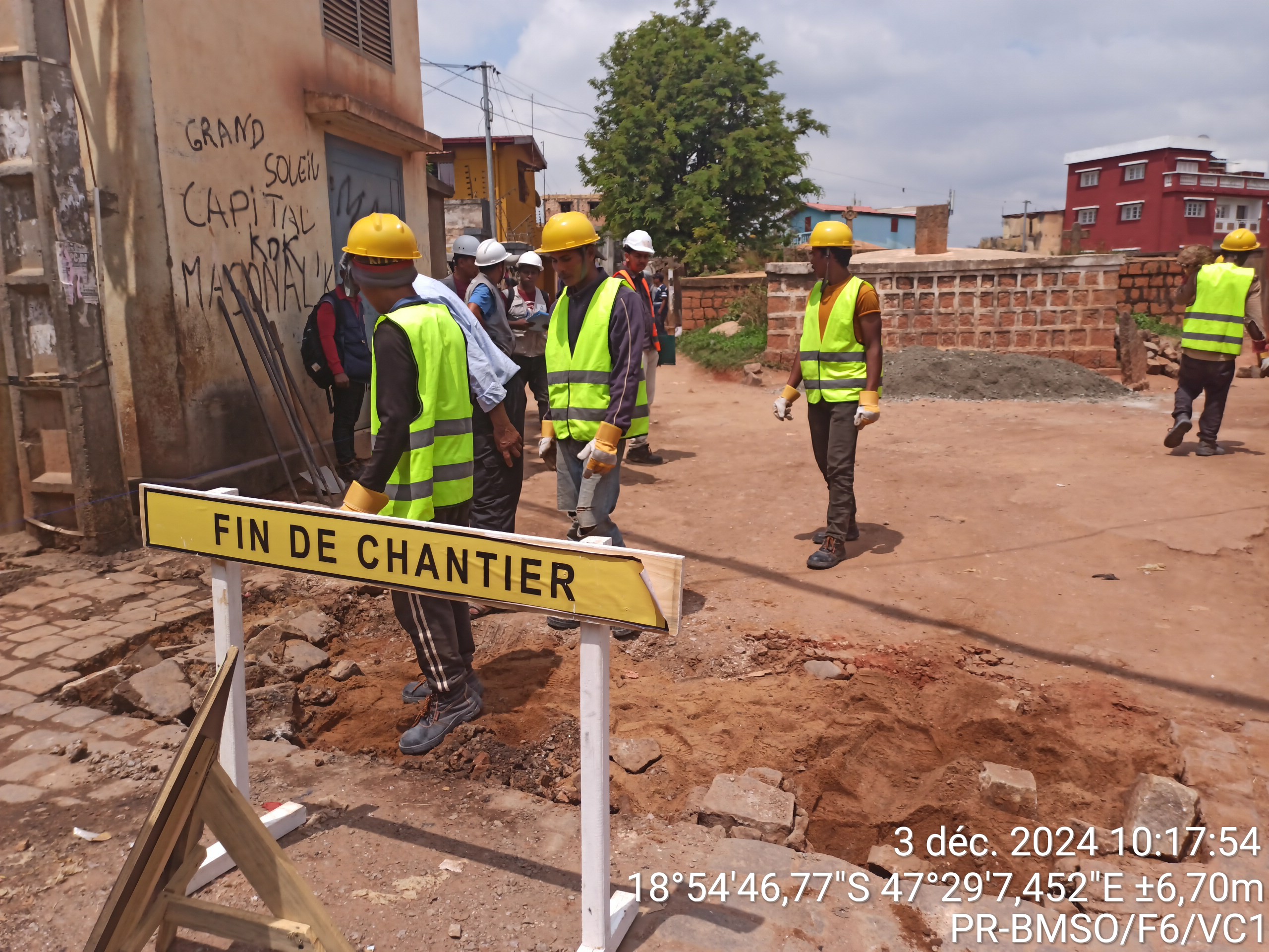 Image chantier avant