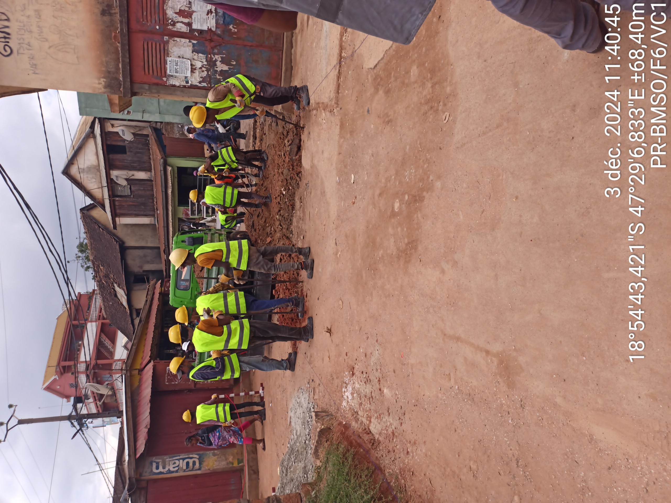 Image chantier avant