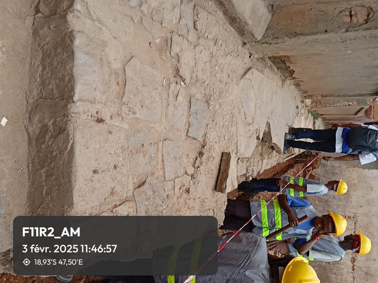 Image chantier avant