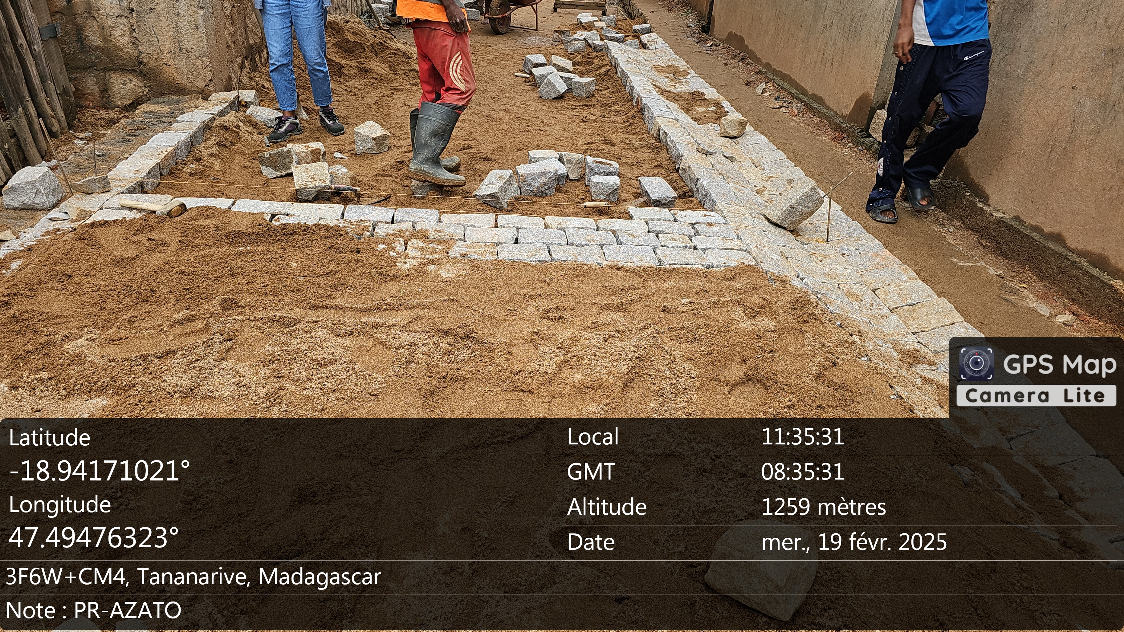 Image chantier après