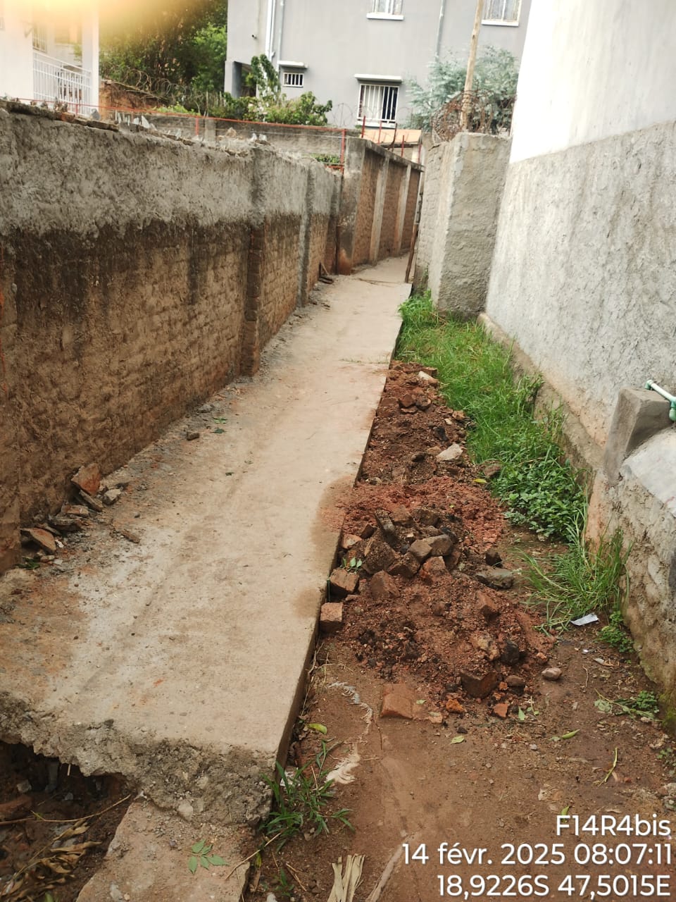Image chantier avant