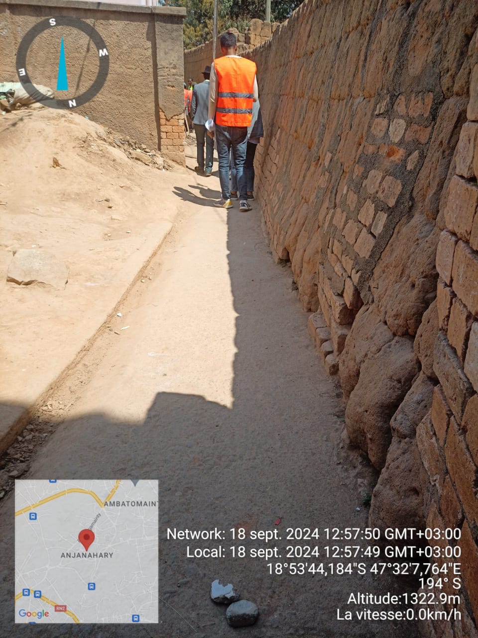 Image chantier avant