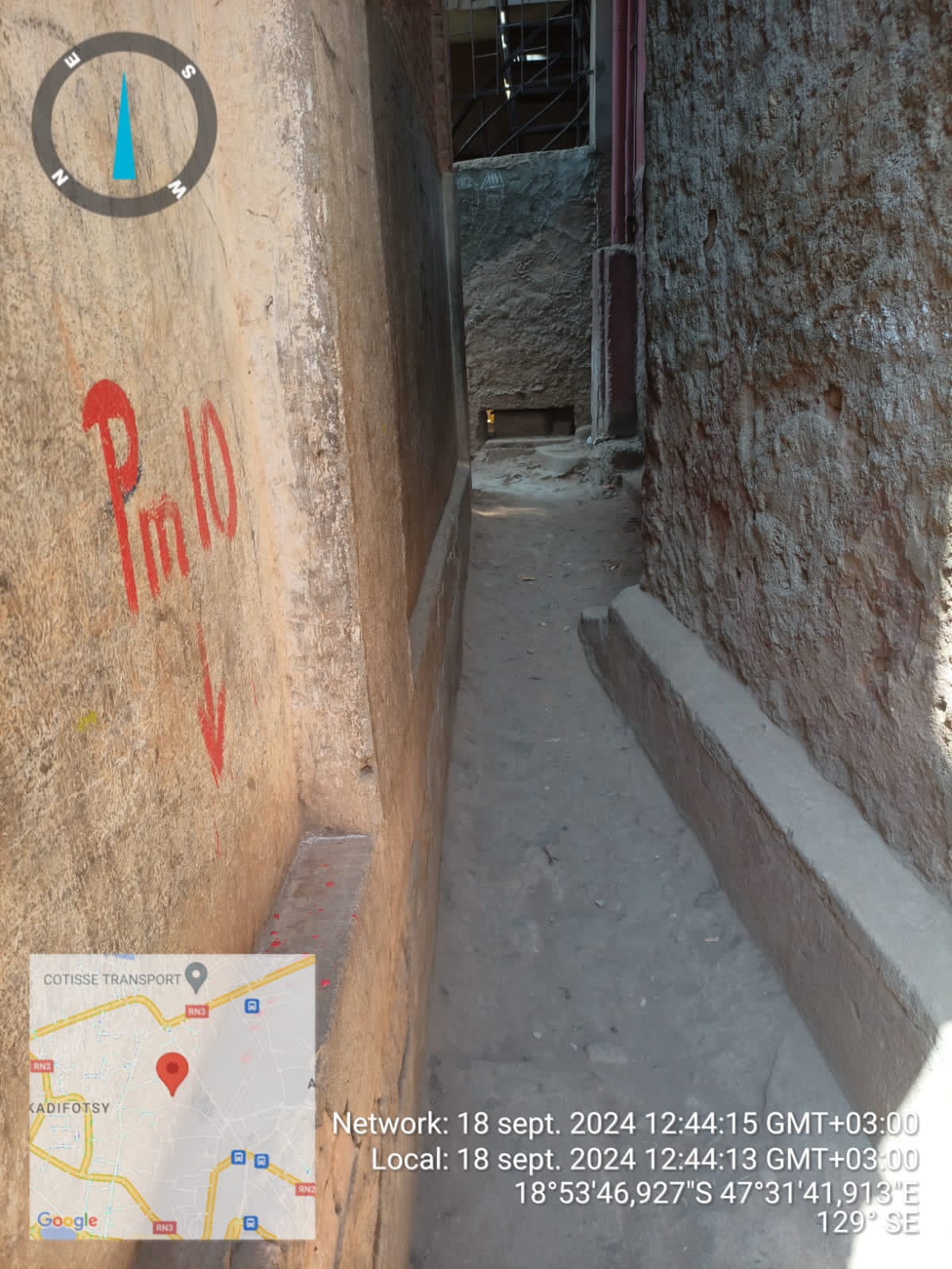 Image chantier avant