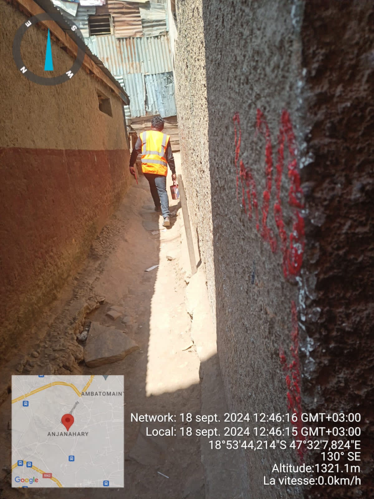 Image chantier avant